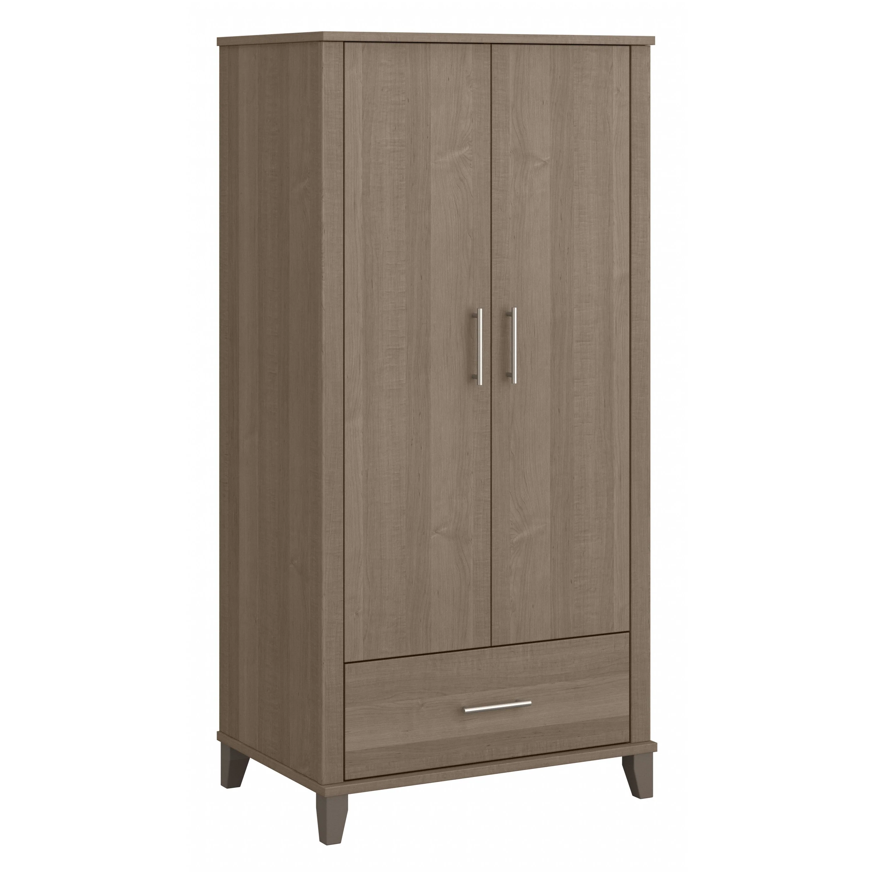 Somerset Tall Kitchen Pantry Cabinet with Doors and Drawer