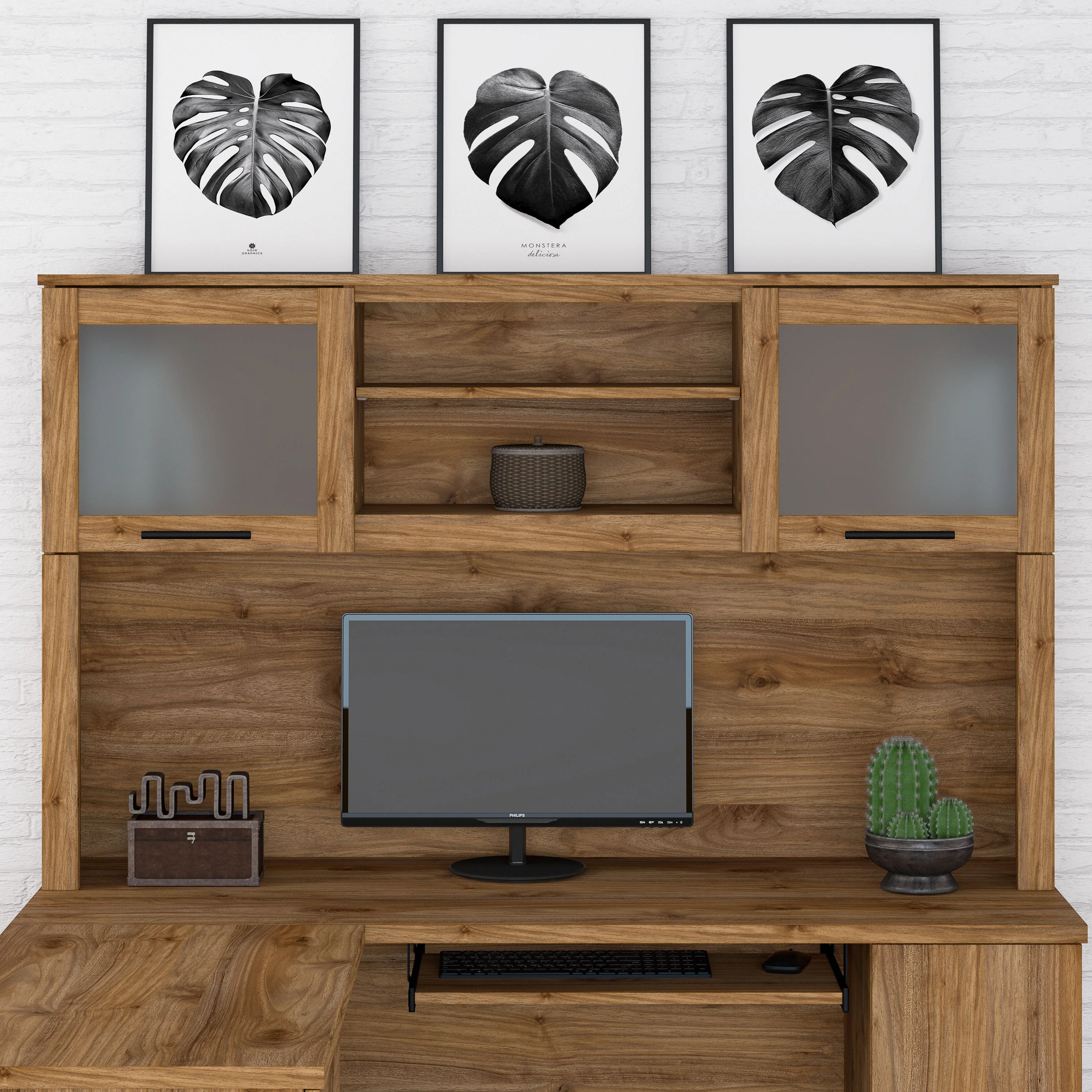 Somerset 60W Desk Hutch