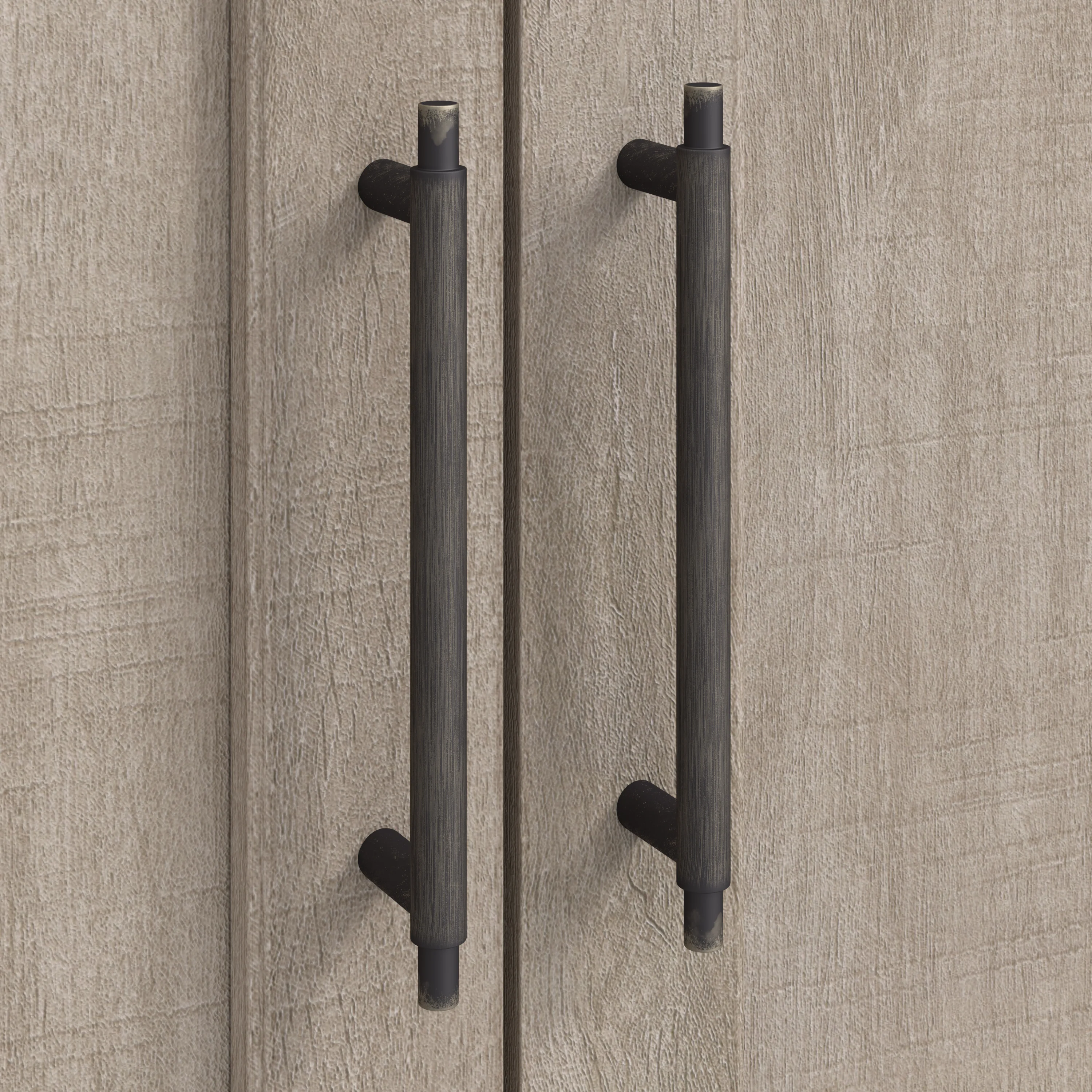 Key West Small Storage Cabinet with Doors and Shelves