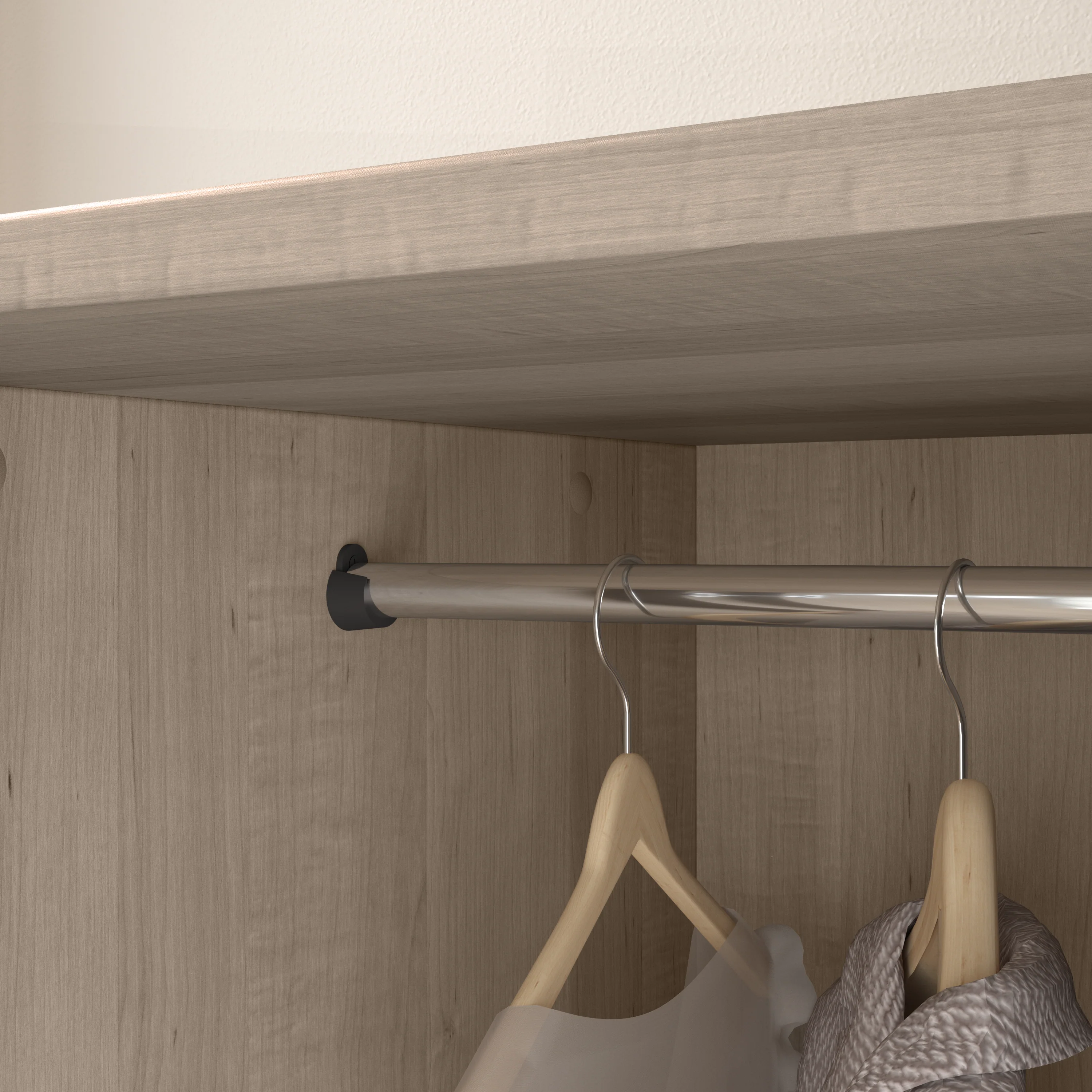 Somerset Tall Storage Cabinet with Doors and Drawer