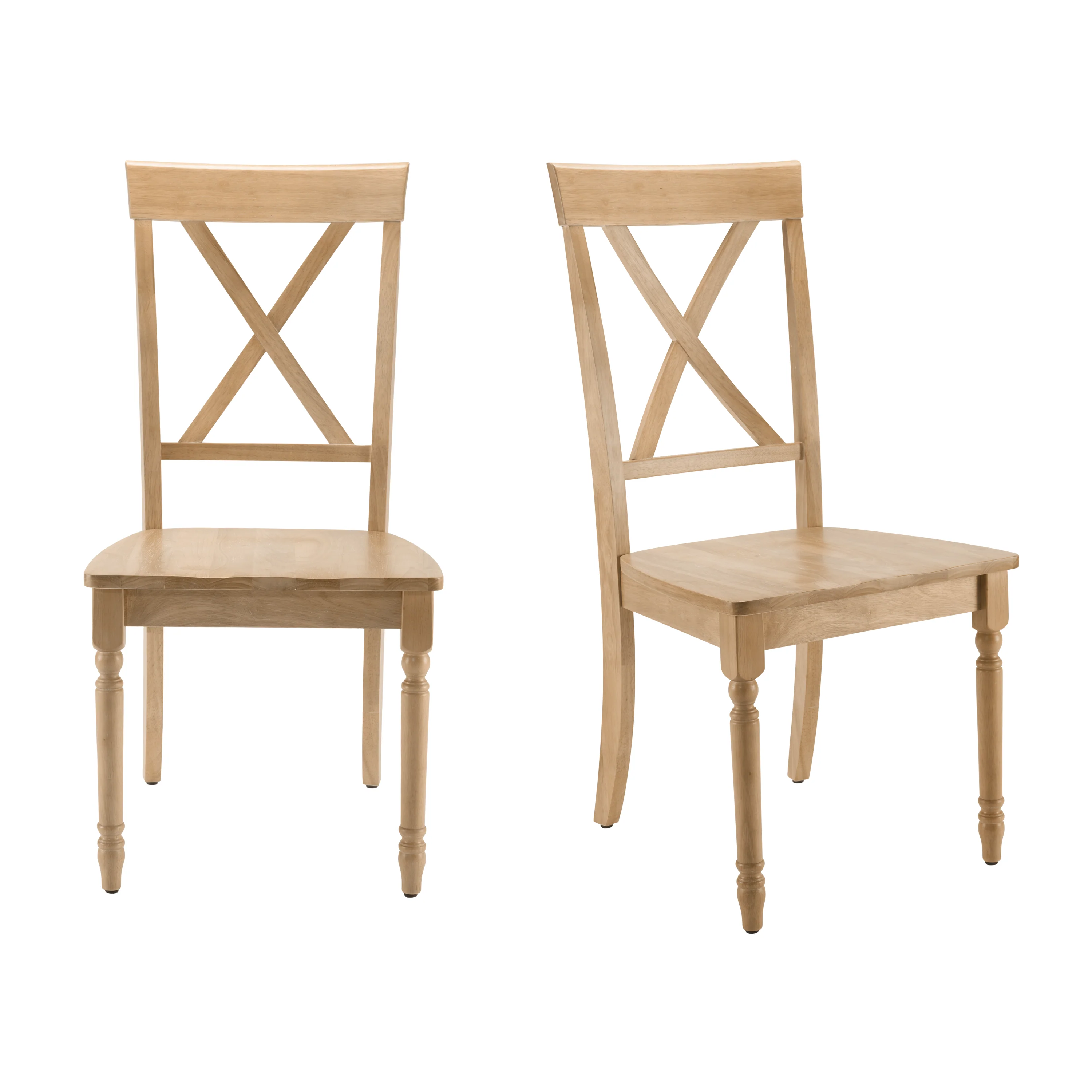 Sterling Cross Back Dining Chairs - Set of 2