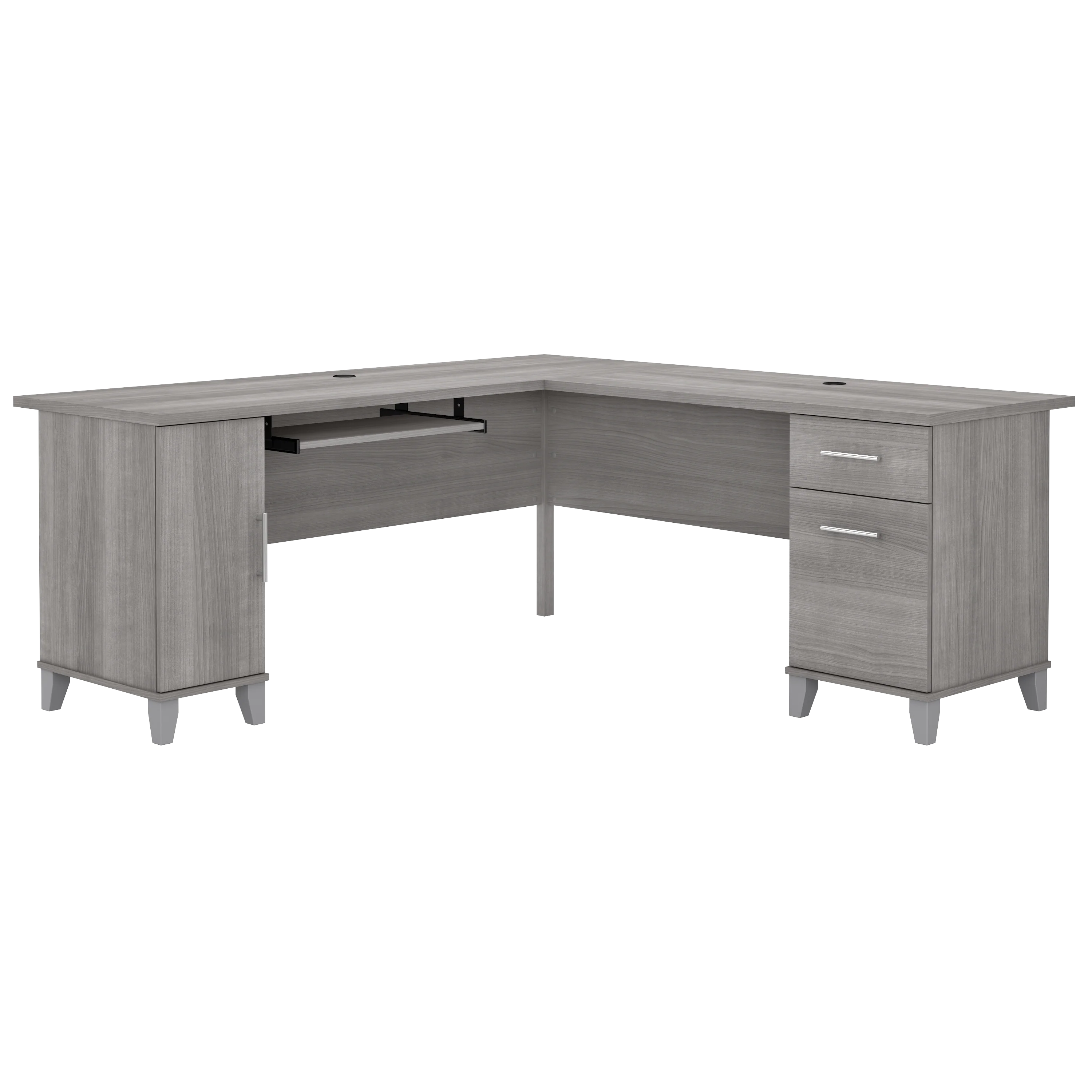 Somerset 72W L Shaped Desk with Storage