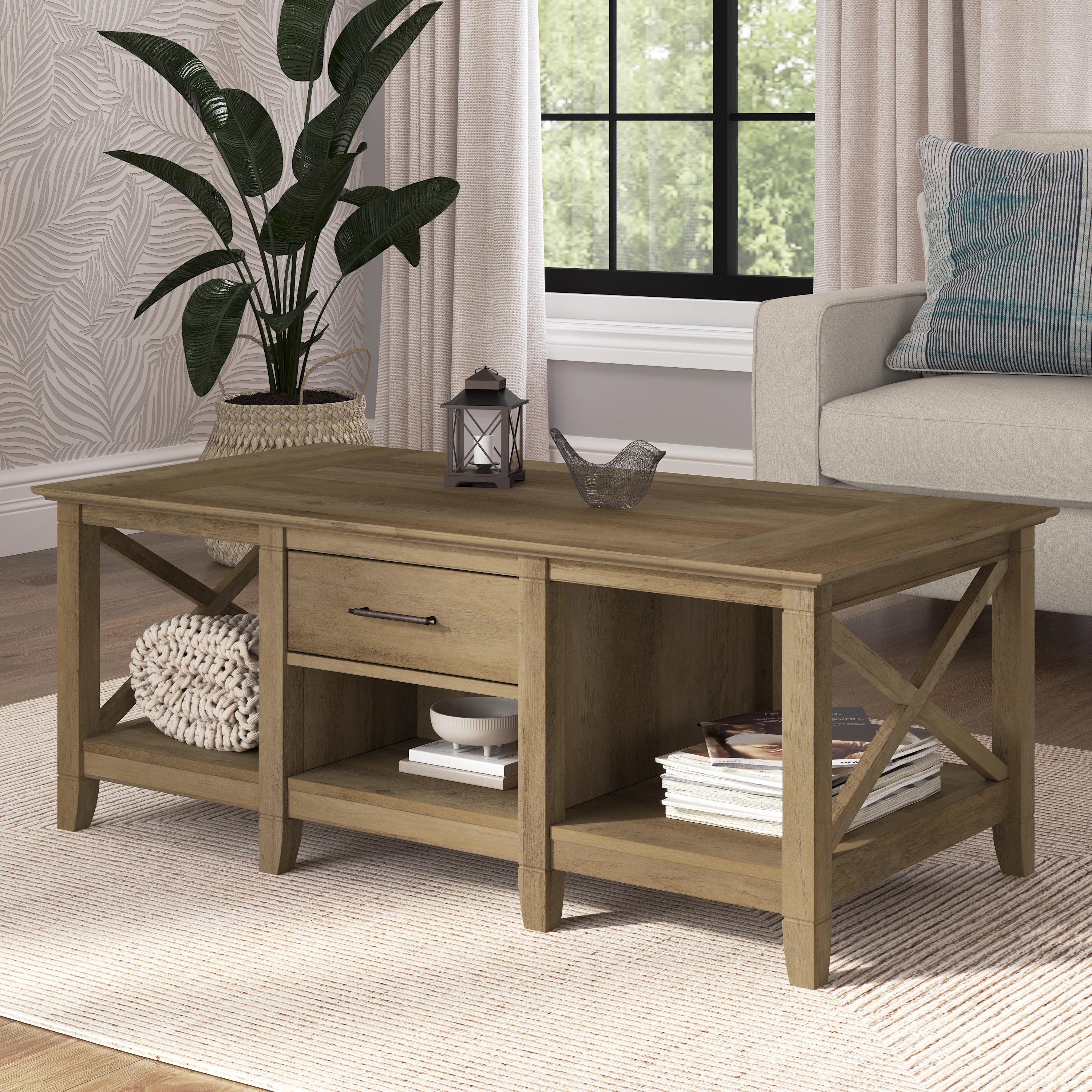 Key West Coffee Table with Storage