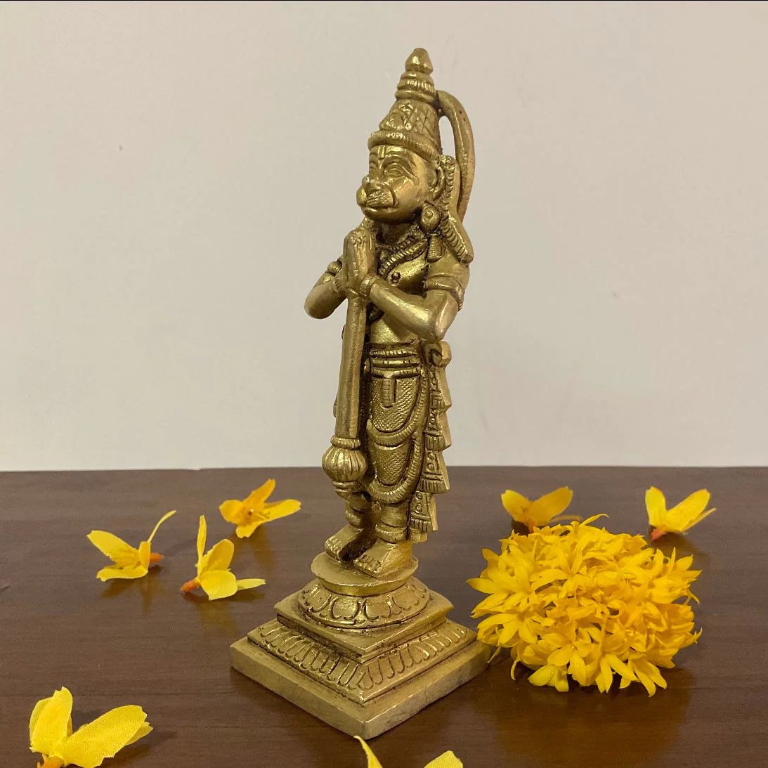 6 Inches Lord Hanuman Idol - Decorative Home Decor