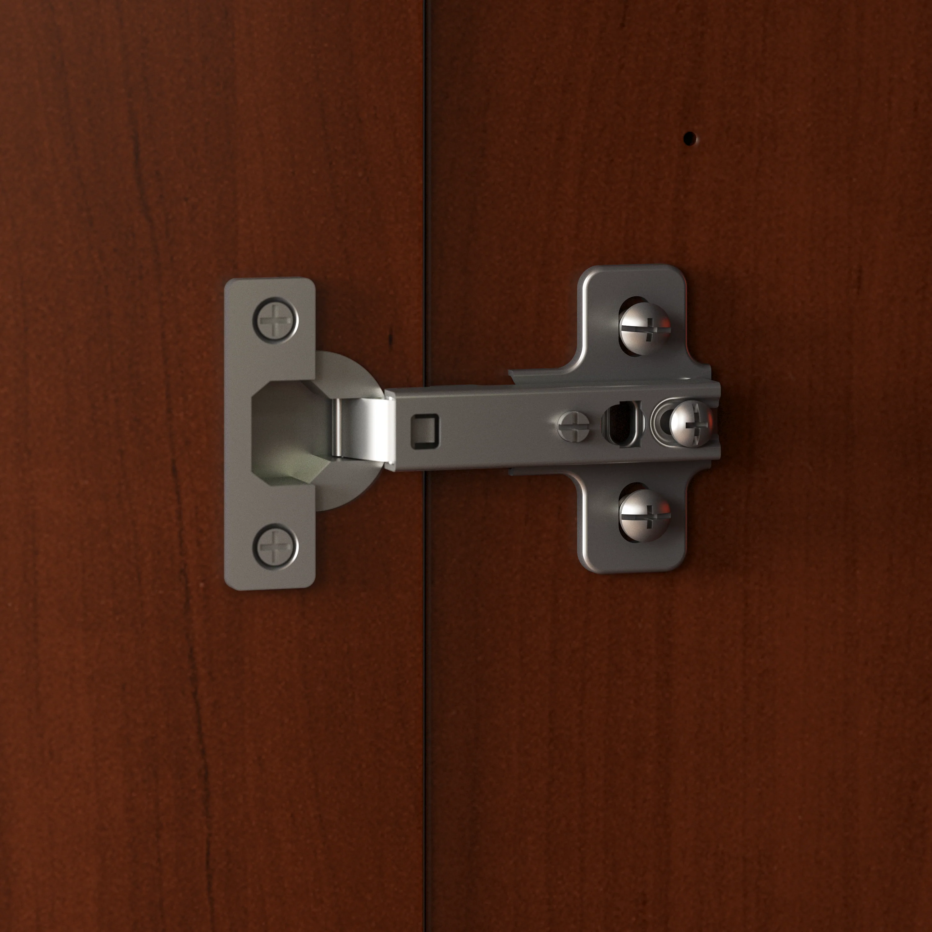 Somerset 72W 3 Position Sit to Stand L Shaped Desk with Hutch and Bookcase