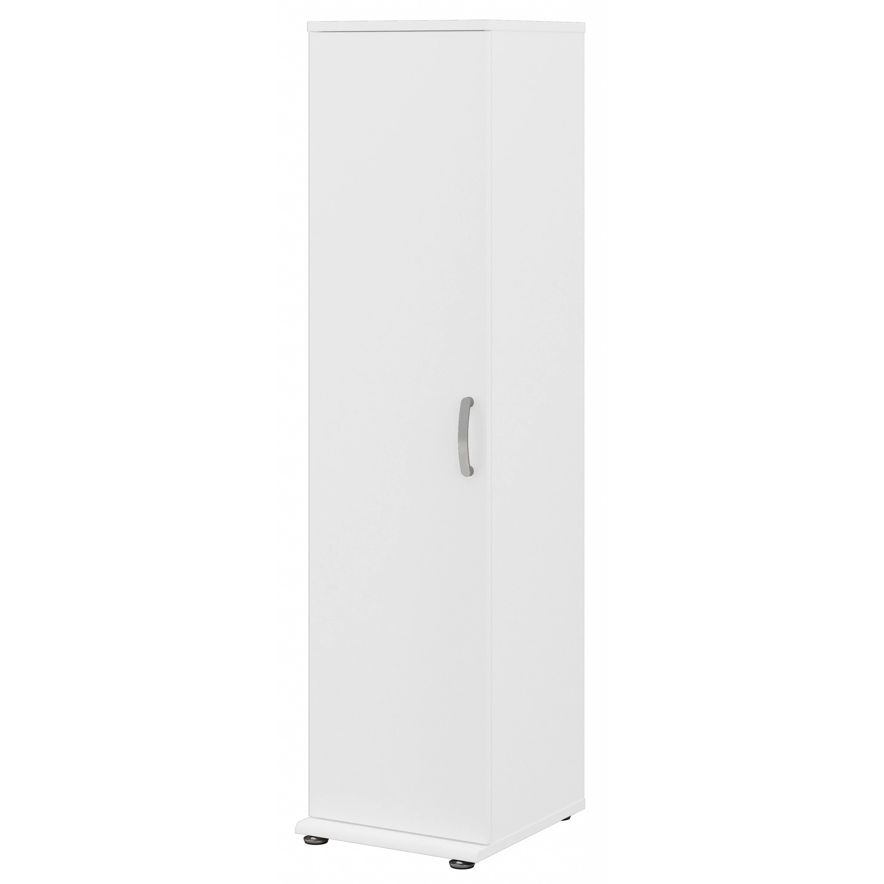 Universal Narrow Linen Tower with Door and Shelves