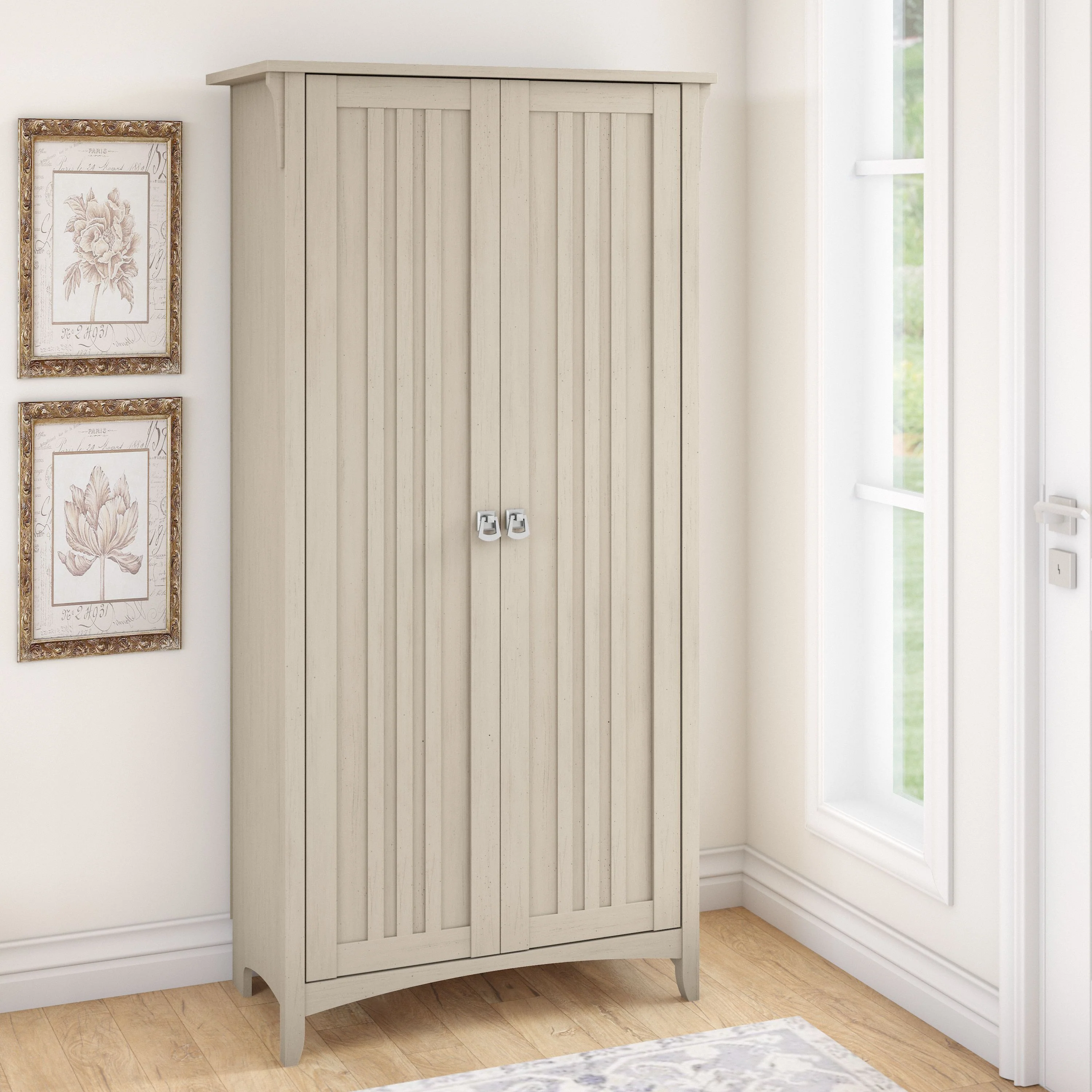 Salinas Tall Storage Cabinet with Doors