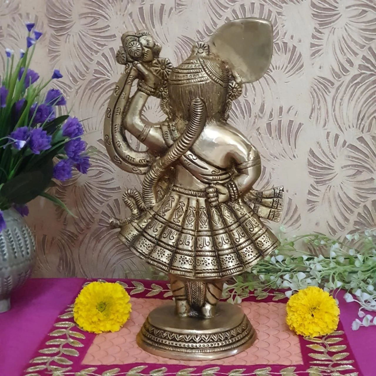 Lord Shrinathji Brass Idol