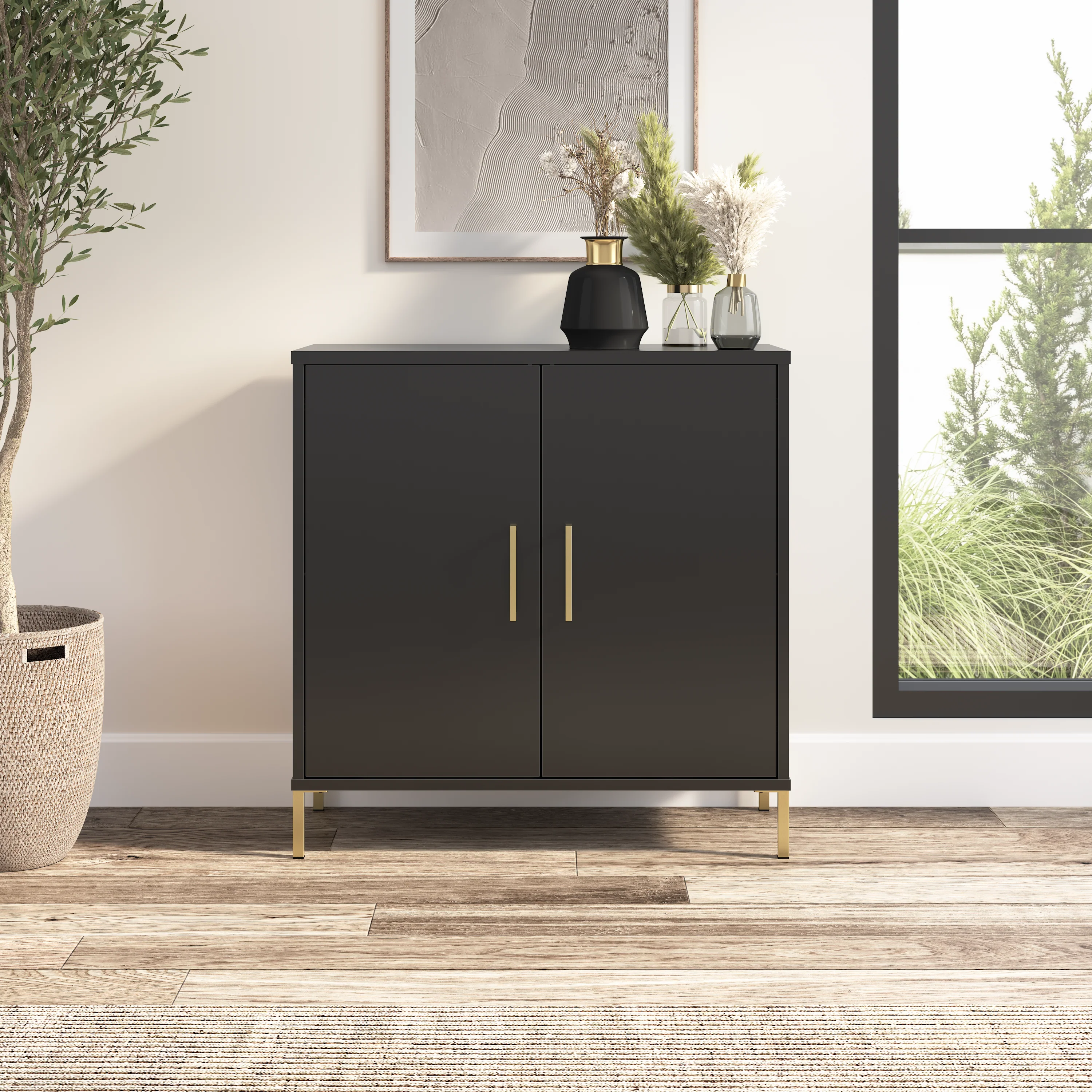Soho Low Storage Cabinet with Doors