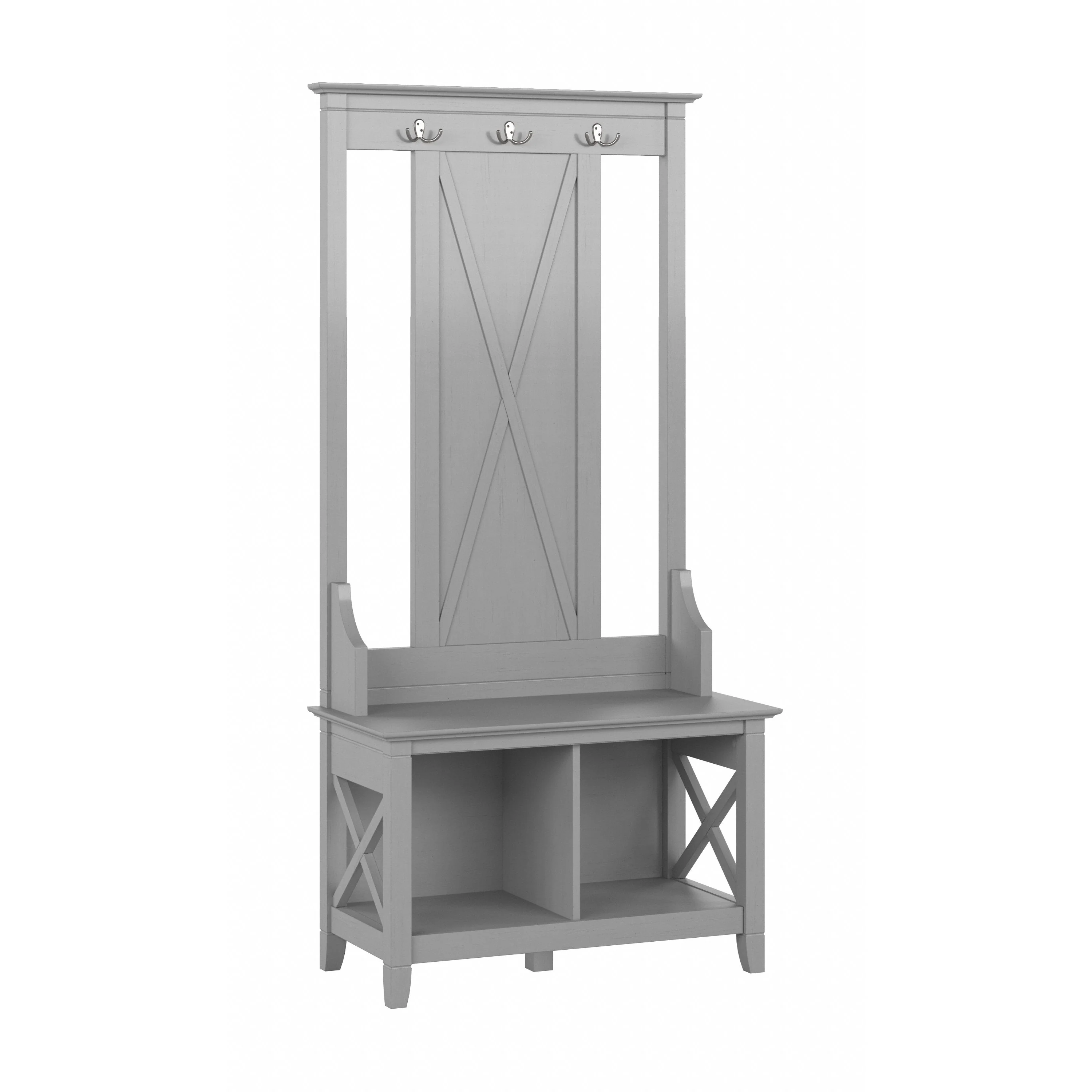 Key West Hall Tree with Shoe Storage Bench