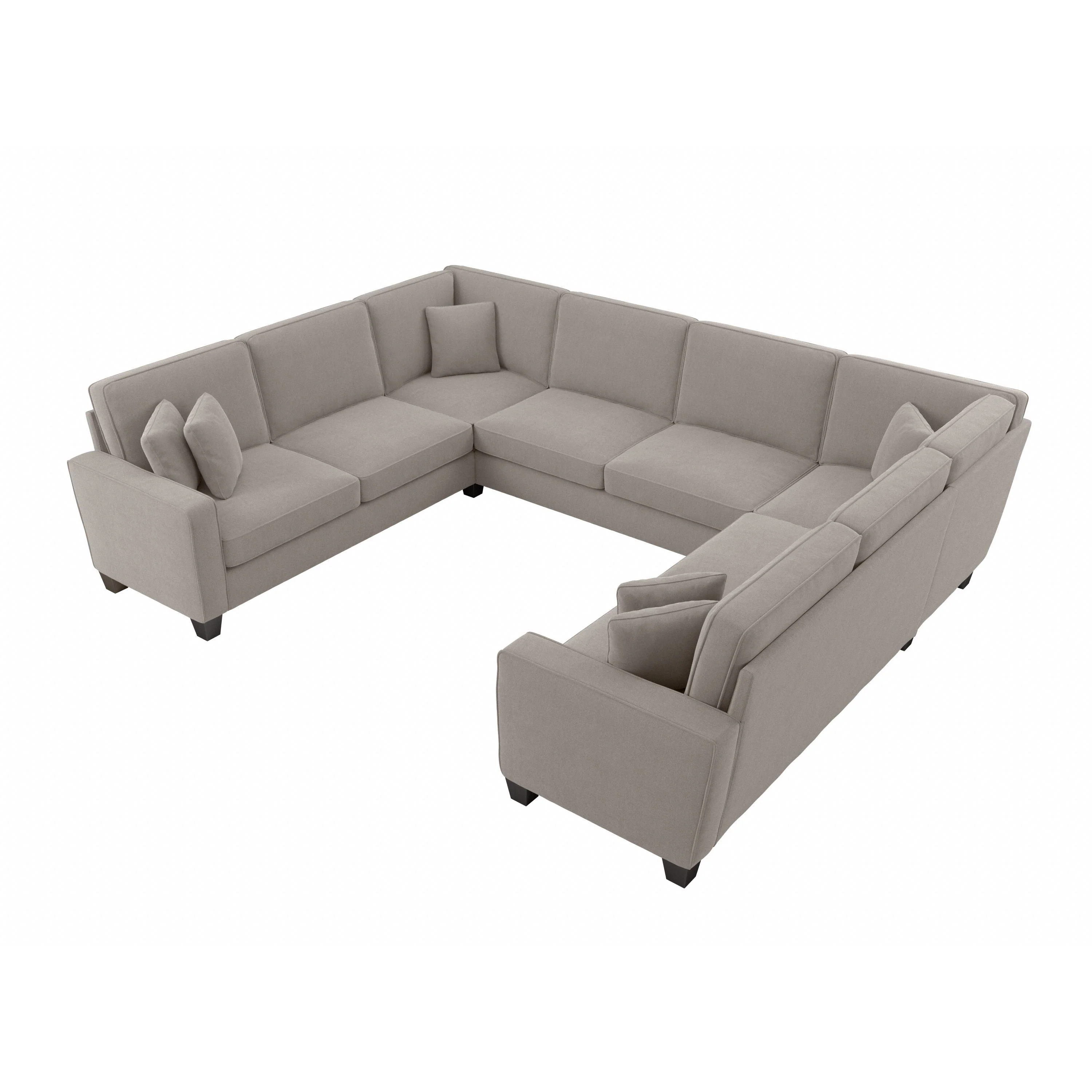 Stockton 125W U Shaped Sectional Couch
