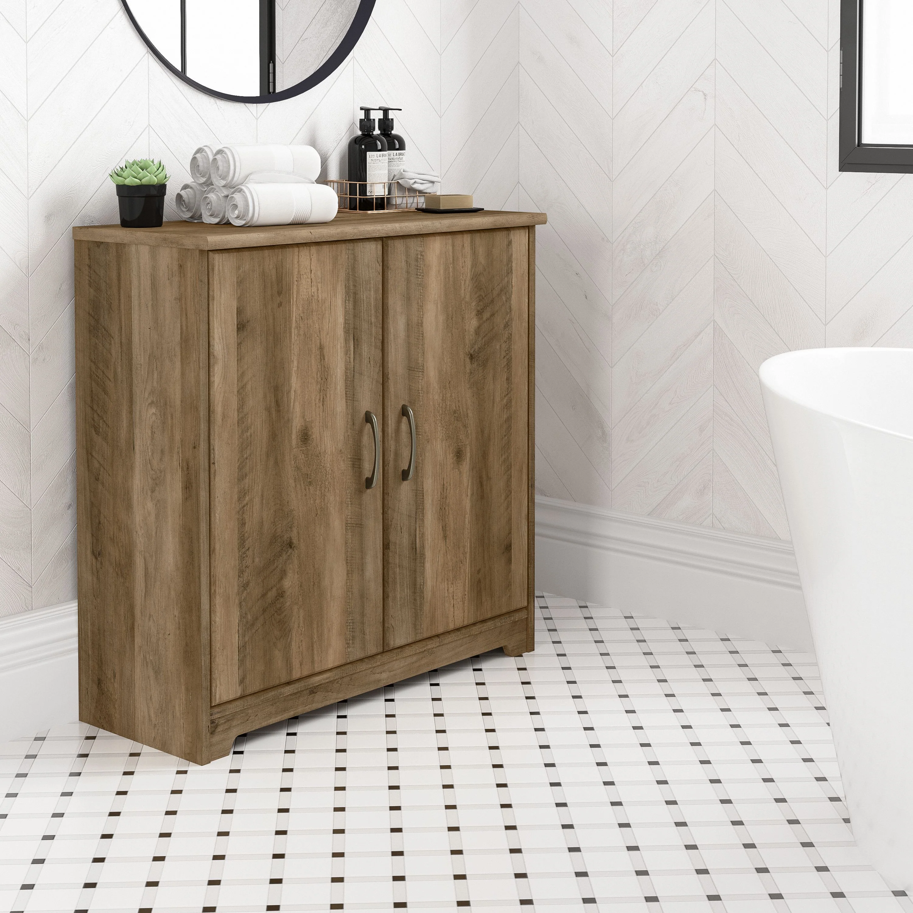 Cabot Small Storage Cabinet with Doors
