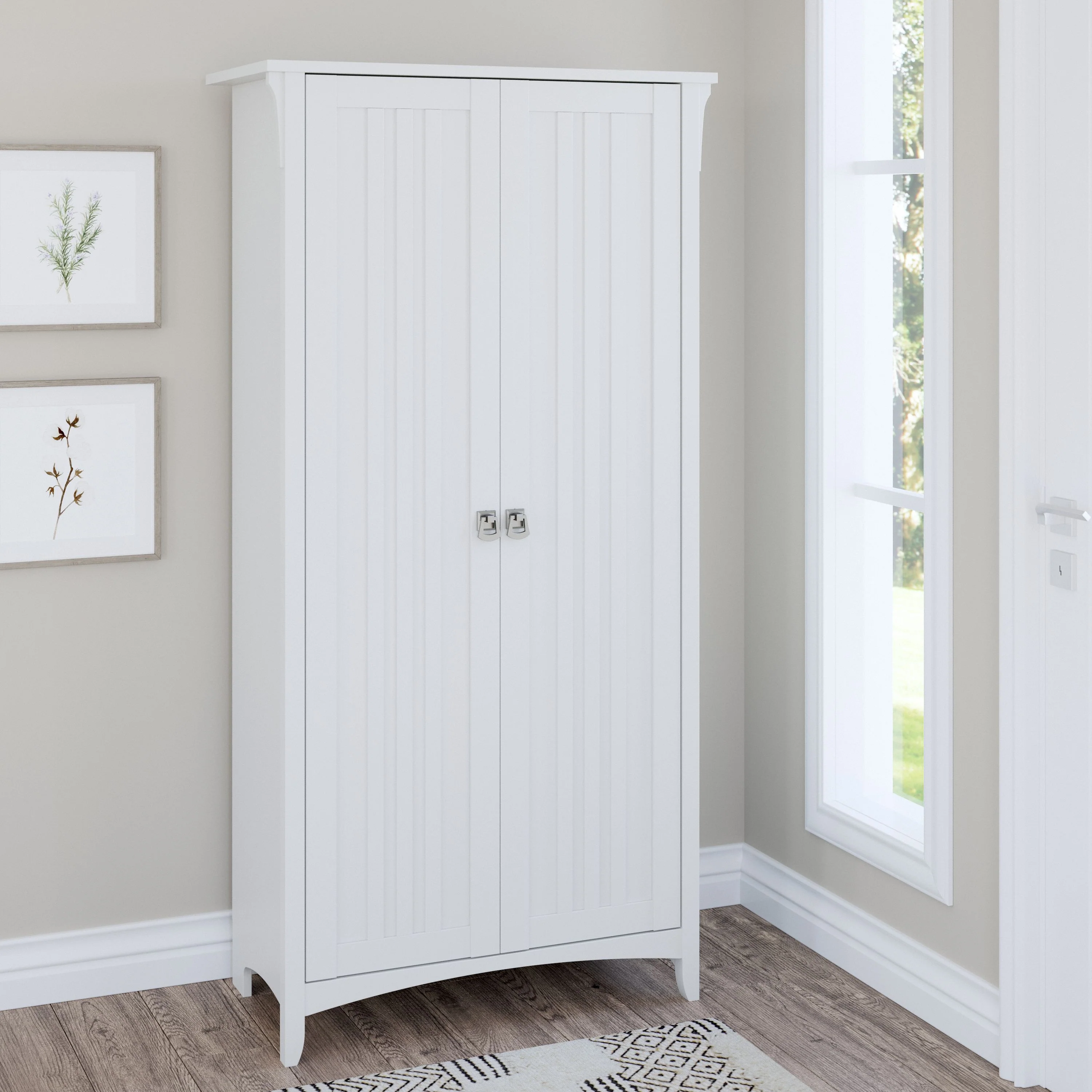 Salinas Tall Storage Cabinet with Doors