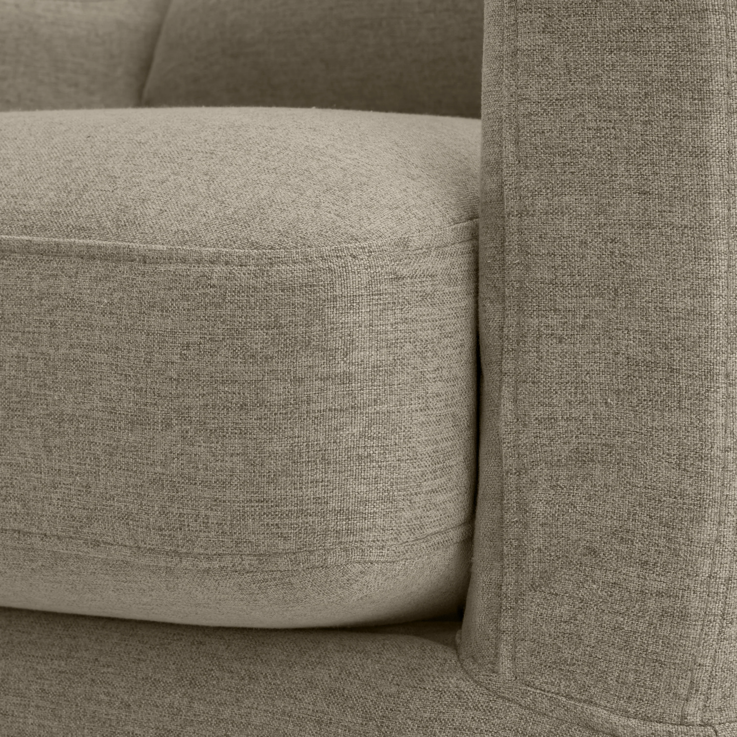 Bush Home Harper 80W Sofa, 57W Loveseat, Swivel Accent Chair, and Storage Ottoman with Slipcovers