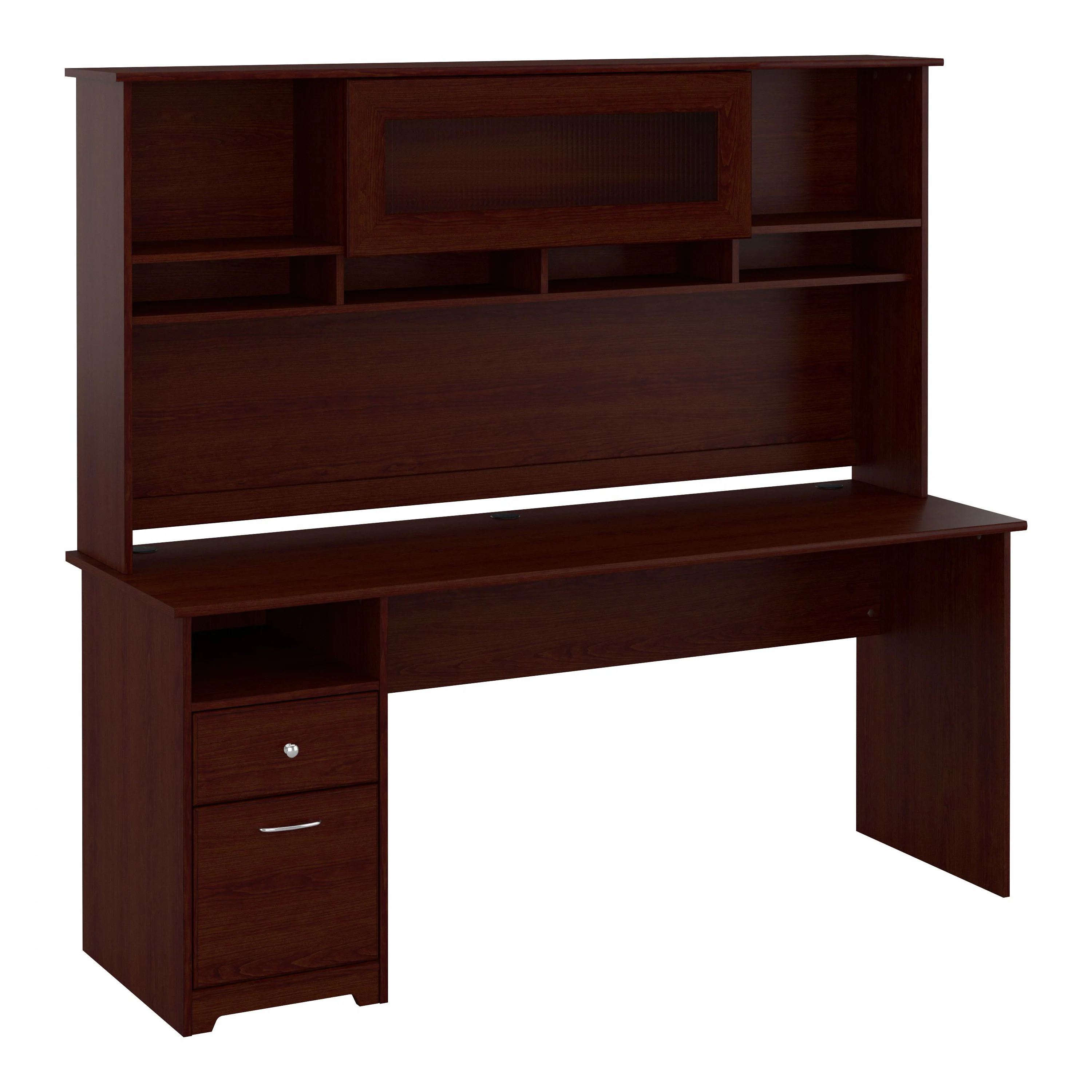 Cabot 72W Computer Desk with Hutch