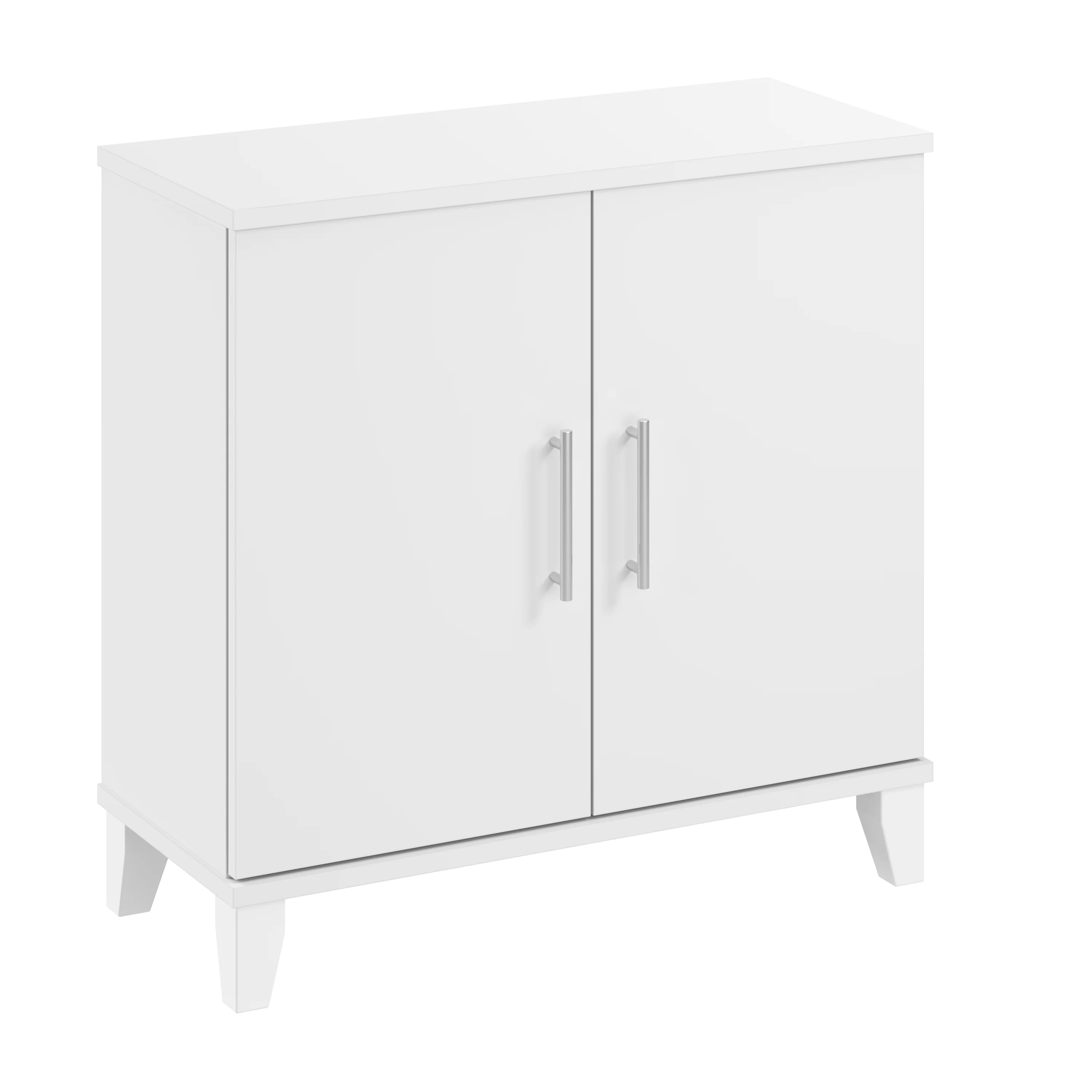 Somerset Small Storage Cabinet with Doors and Shelves