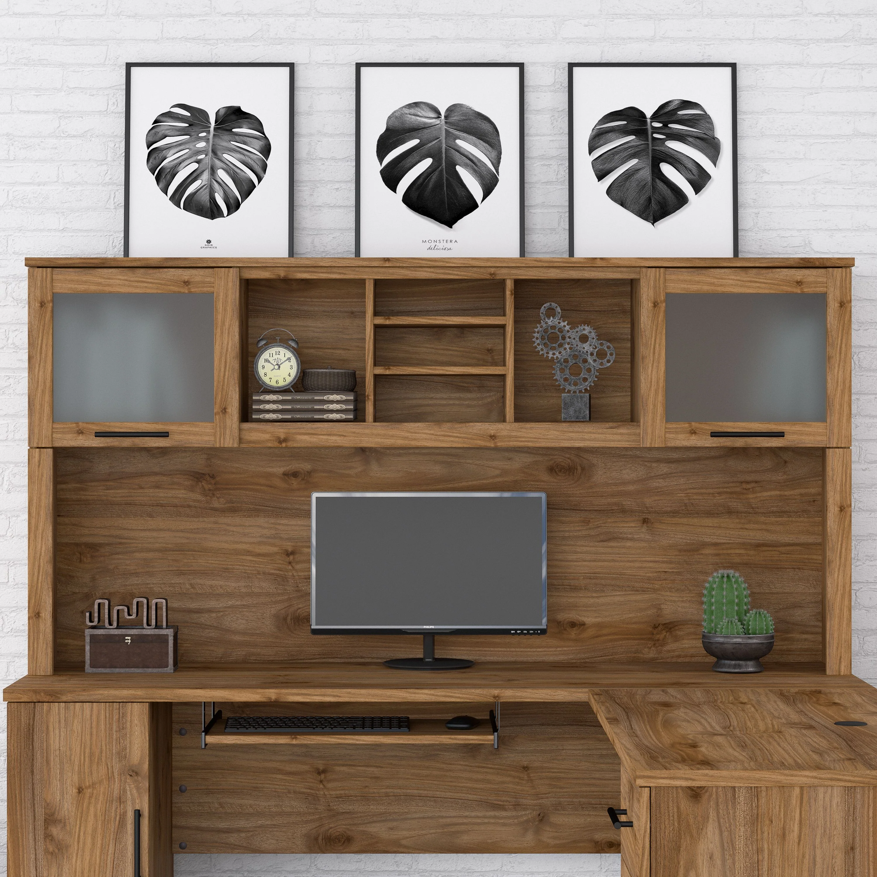 Somerset 72W Desk Hutch