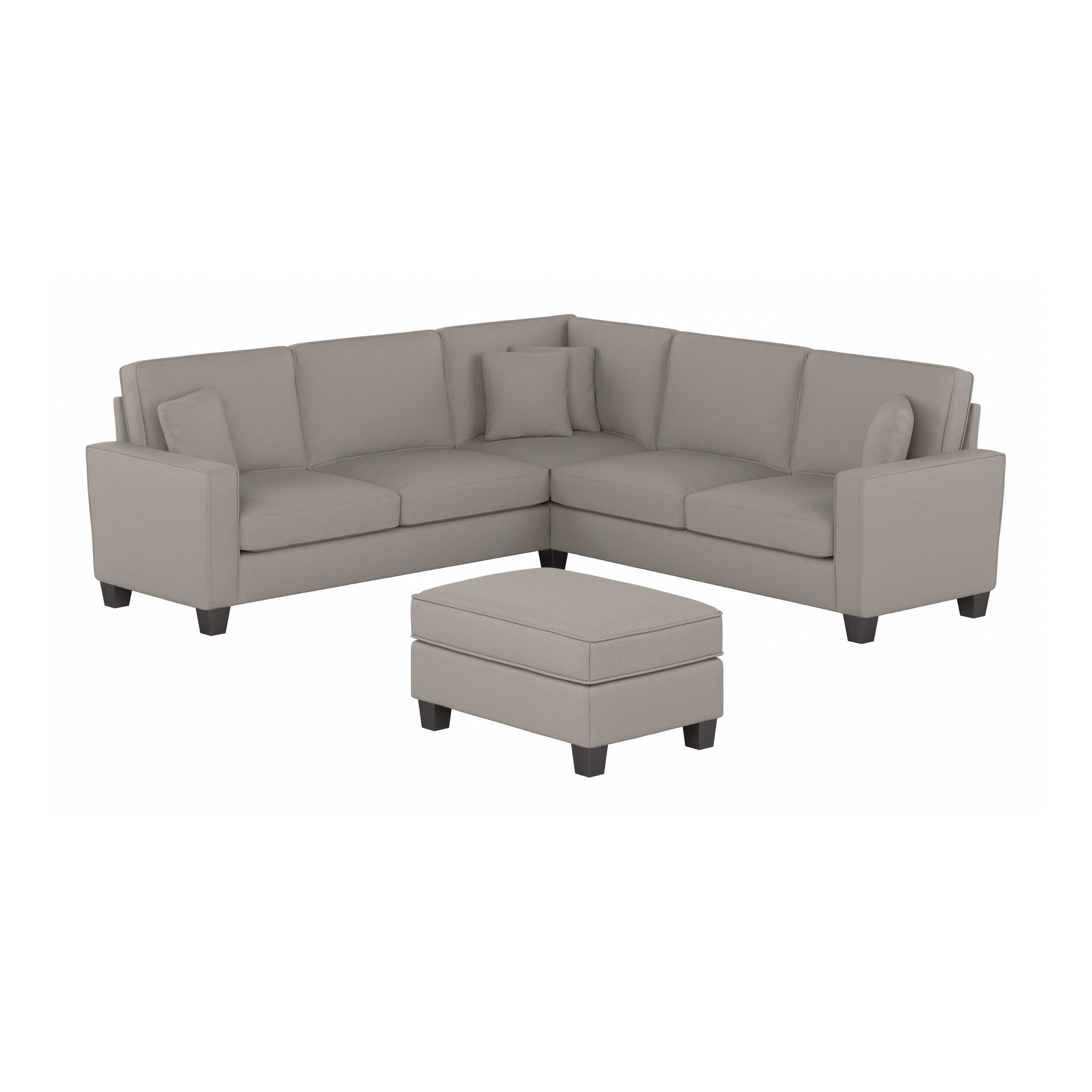 Stockton 99W L Shaped Sectional Couch with Ottoman