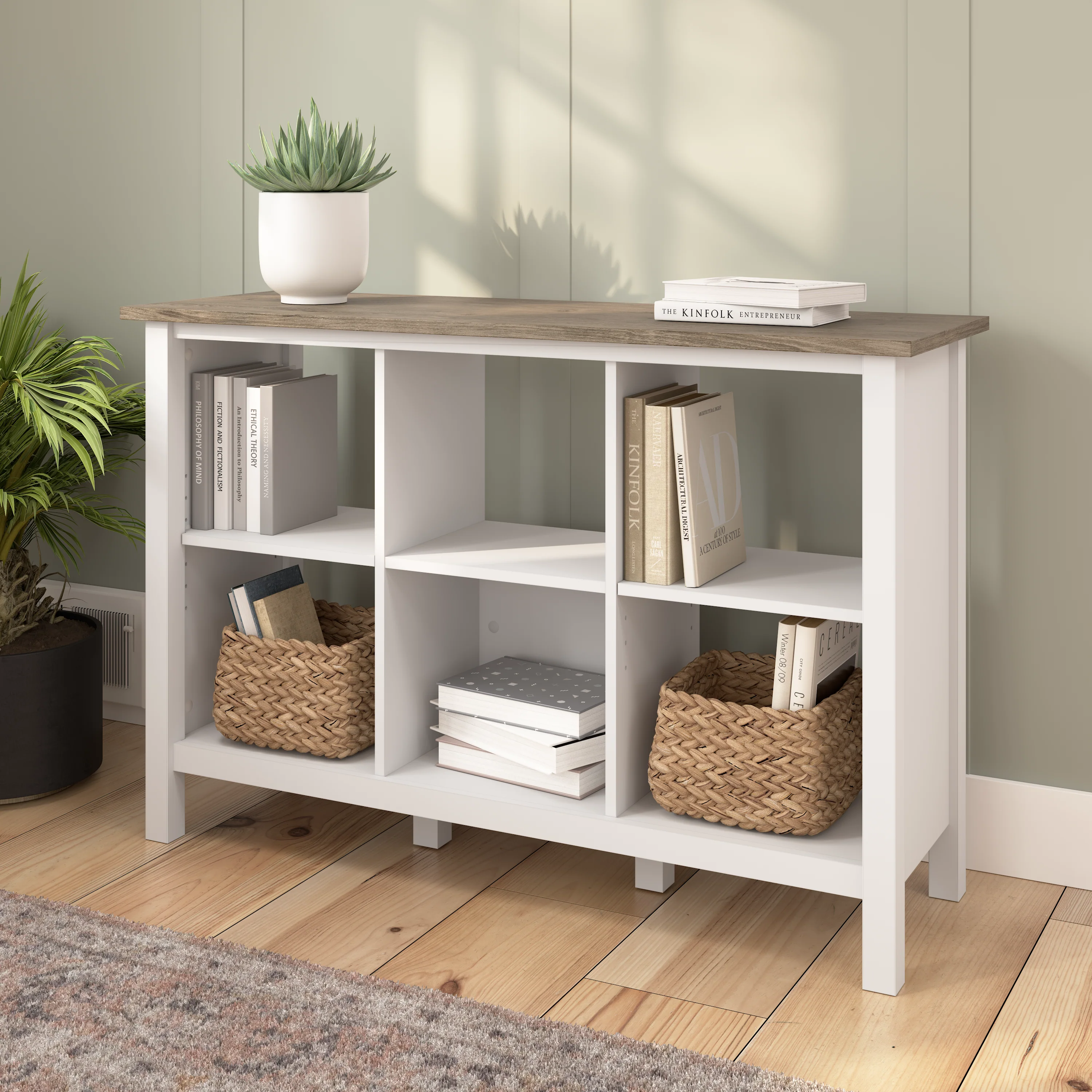 Mayfield 6 Cube Bookcase