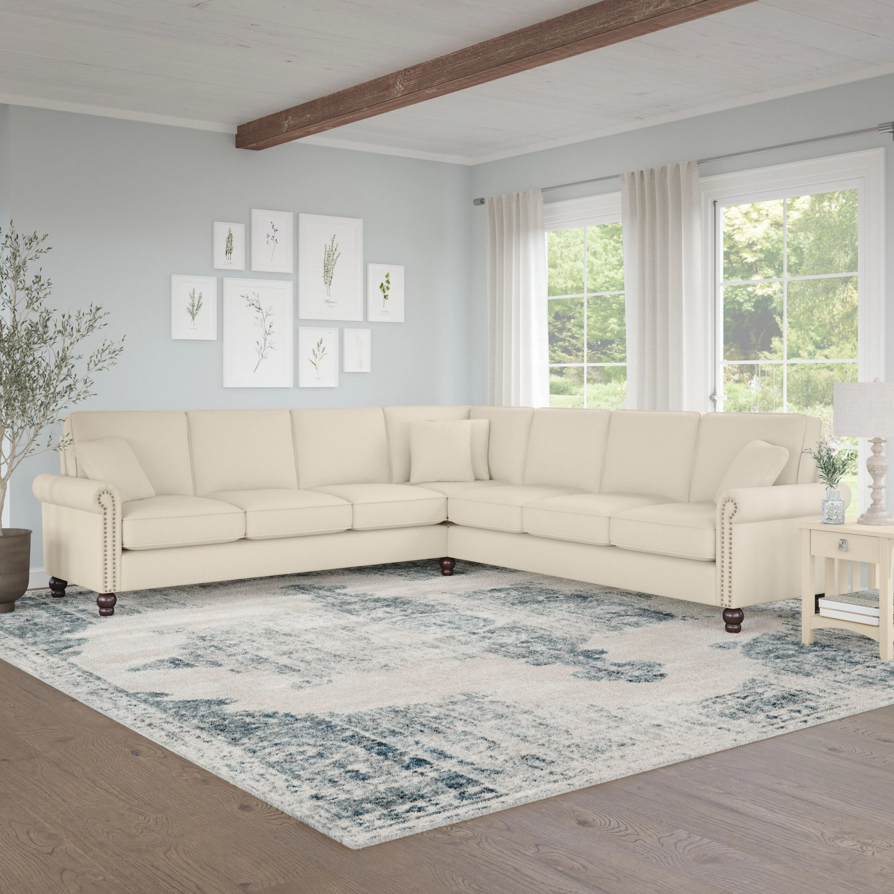 Coventry 111W L Shaped Sectional Couch