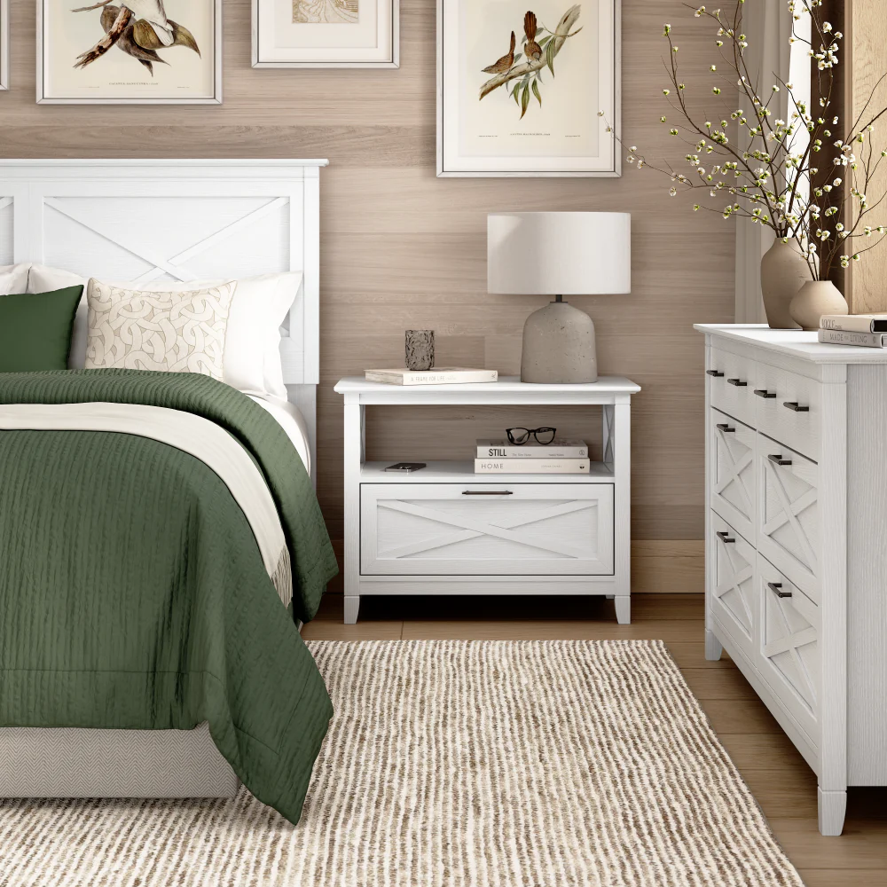 Bush Home Key West 32W Nightstand with Drawer