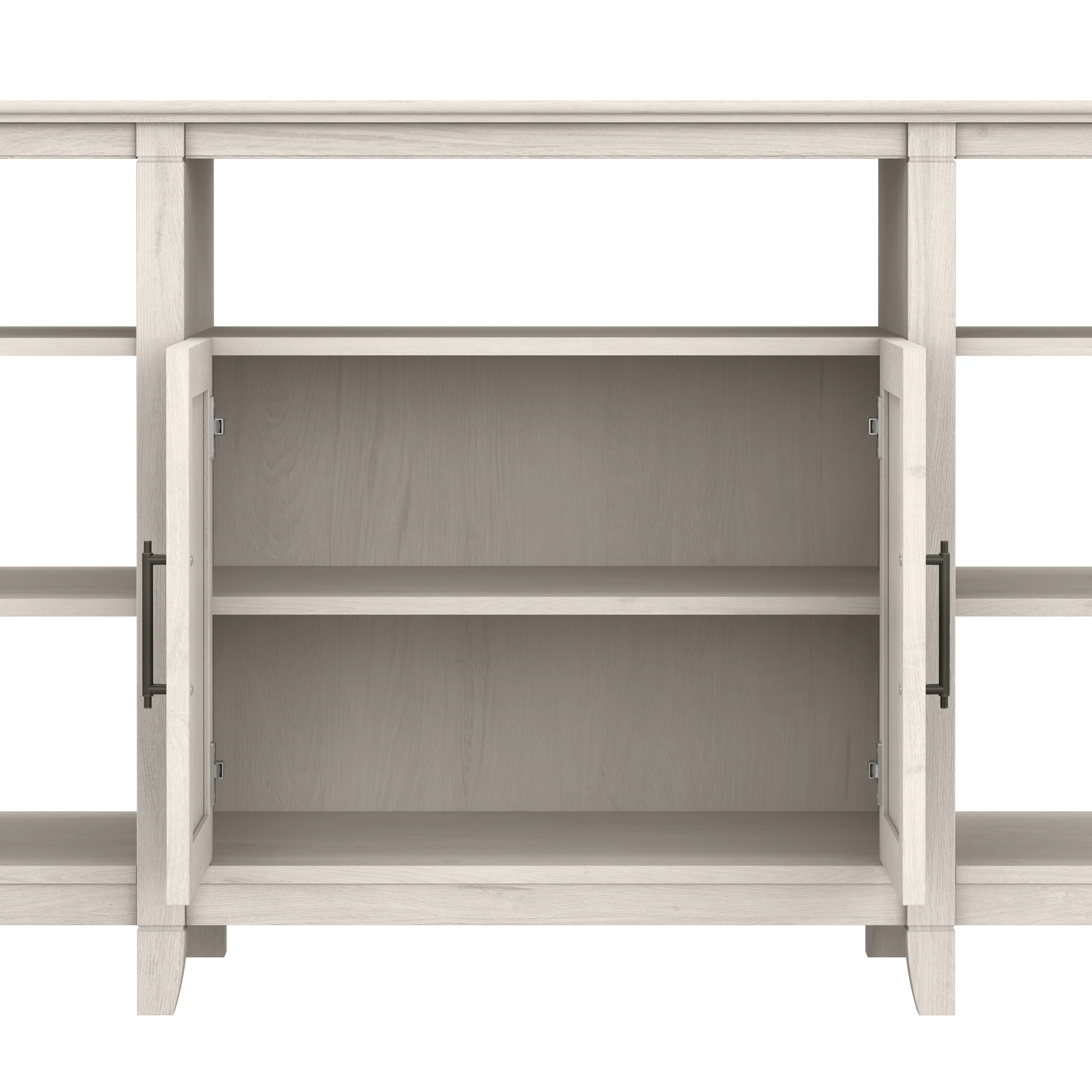 Key West Tall TV Stand with Set of 2 Bookcases