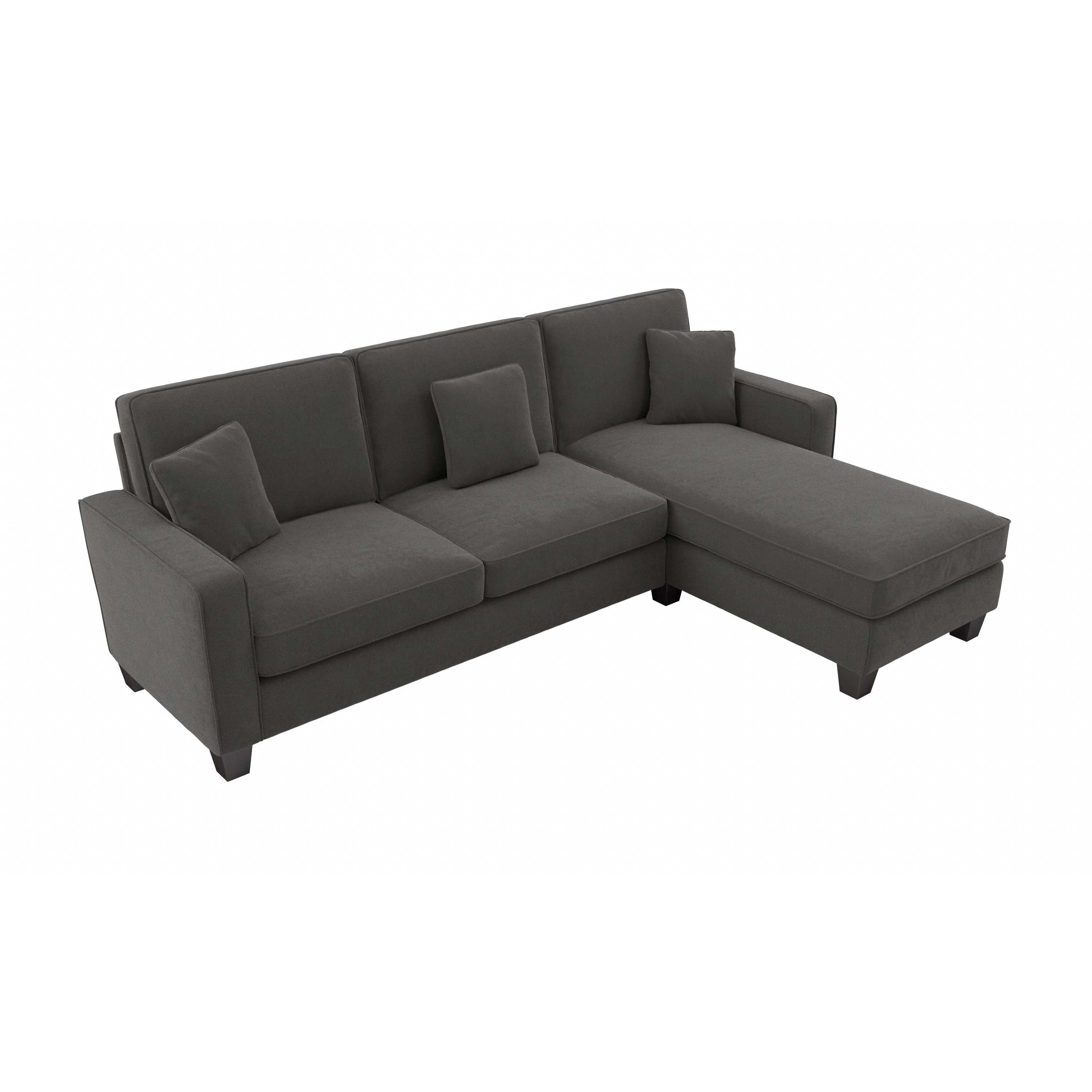 Stockton 102W Sectional Couch with Reversible Chaise Lounge