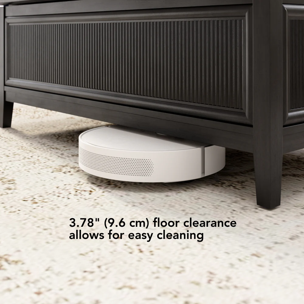 Bush Home Camille 47W Fluted Lift Top Coffee Table with Storage