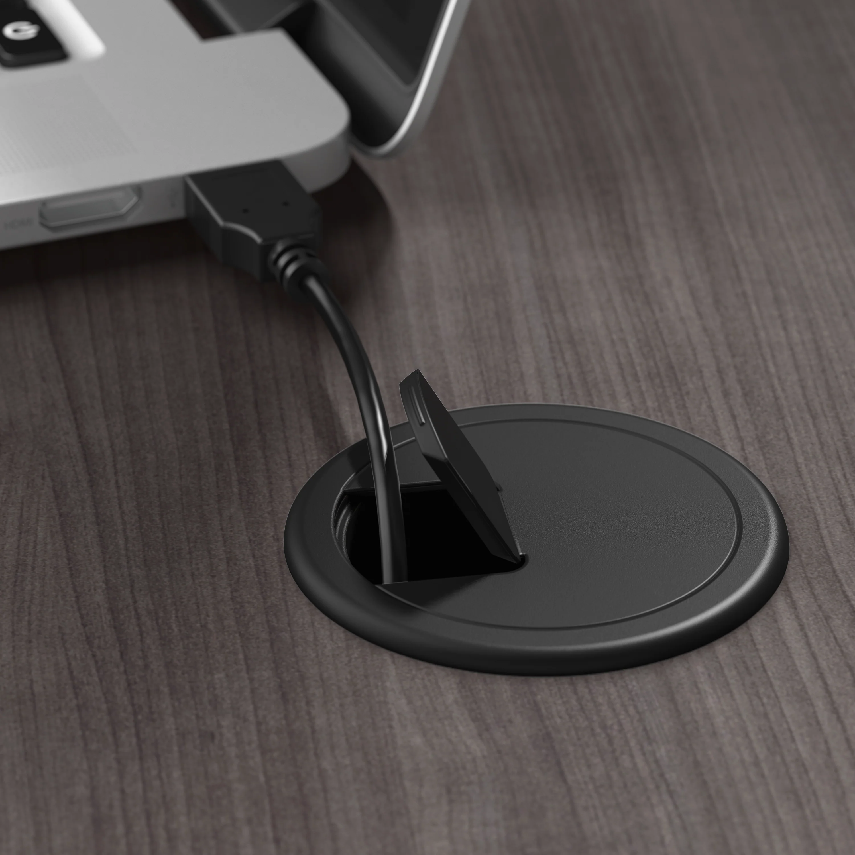 Somerset 54W Office Desk with Drawer and Storage Cabinet