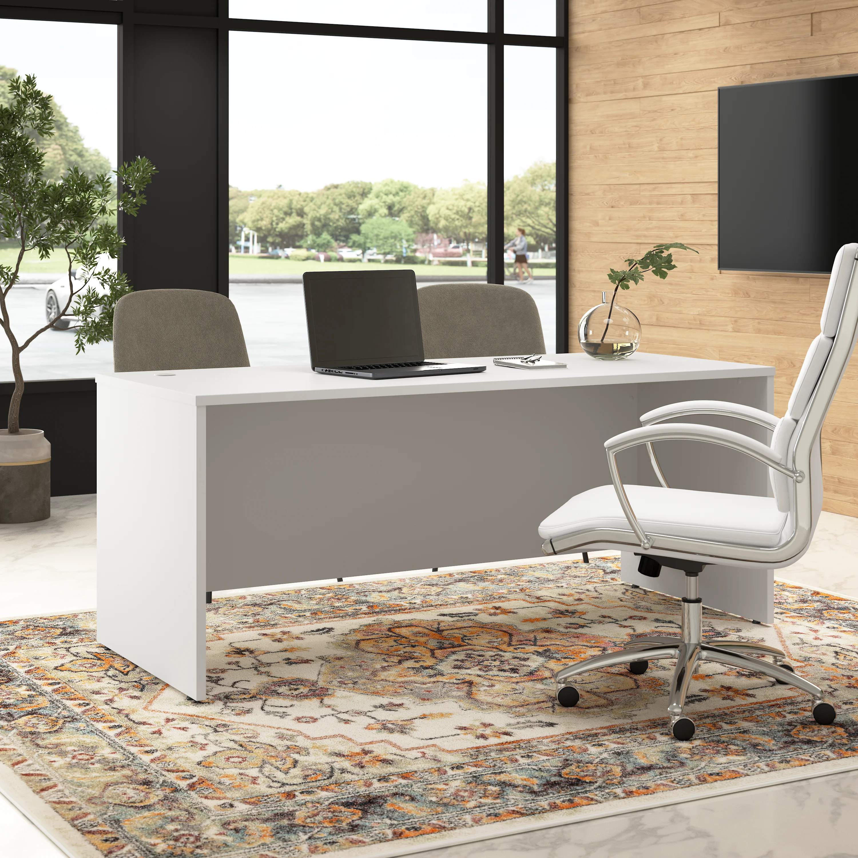 Hampton Heights 72W x 30D Office Desk