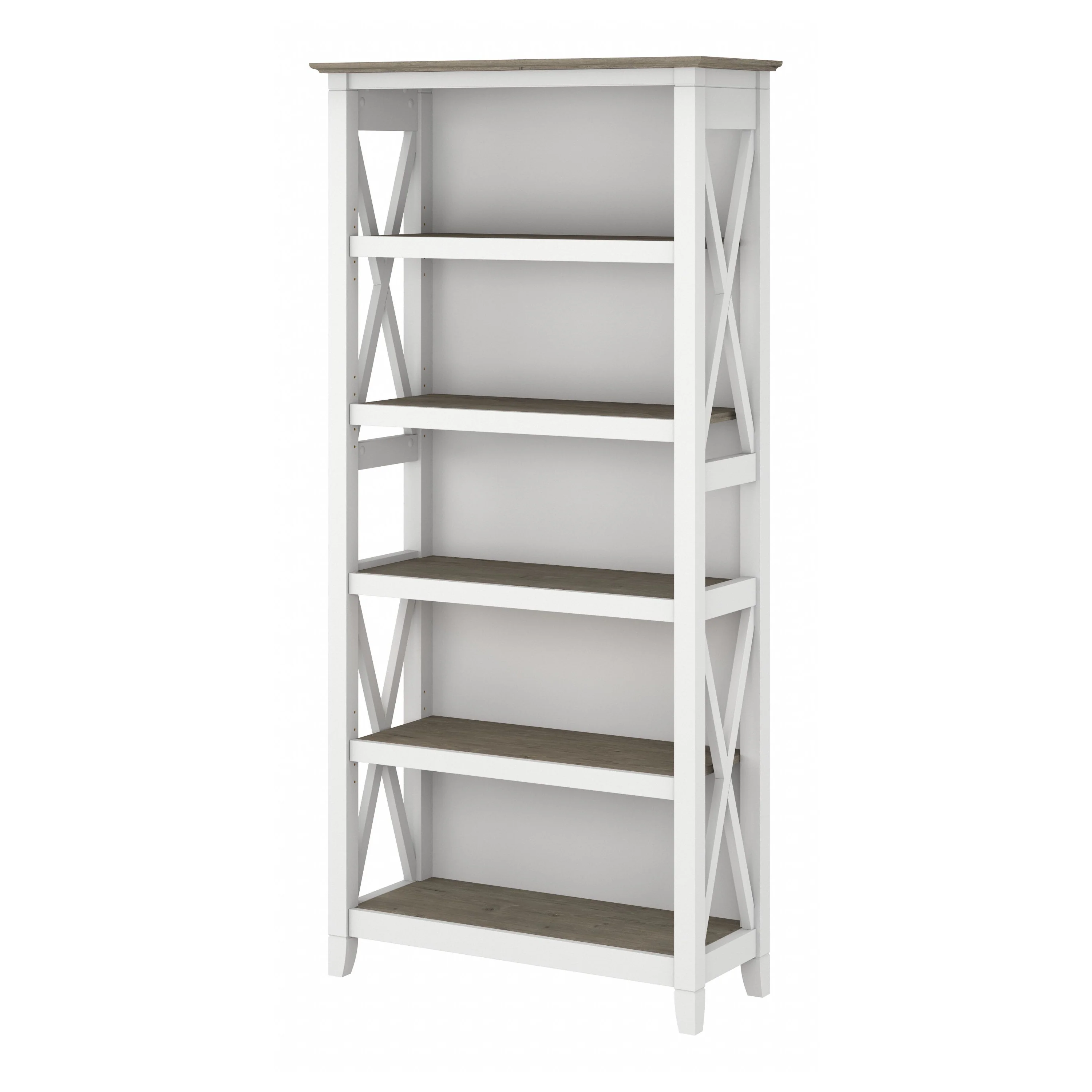 Key West Tall 5 Shelf Bookcase
