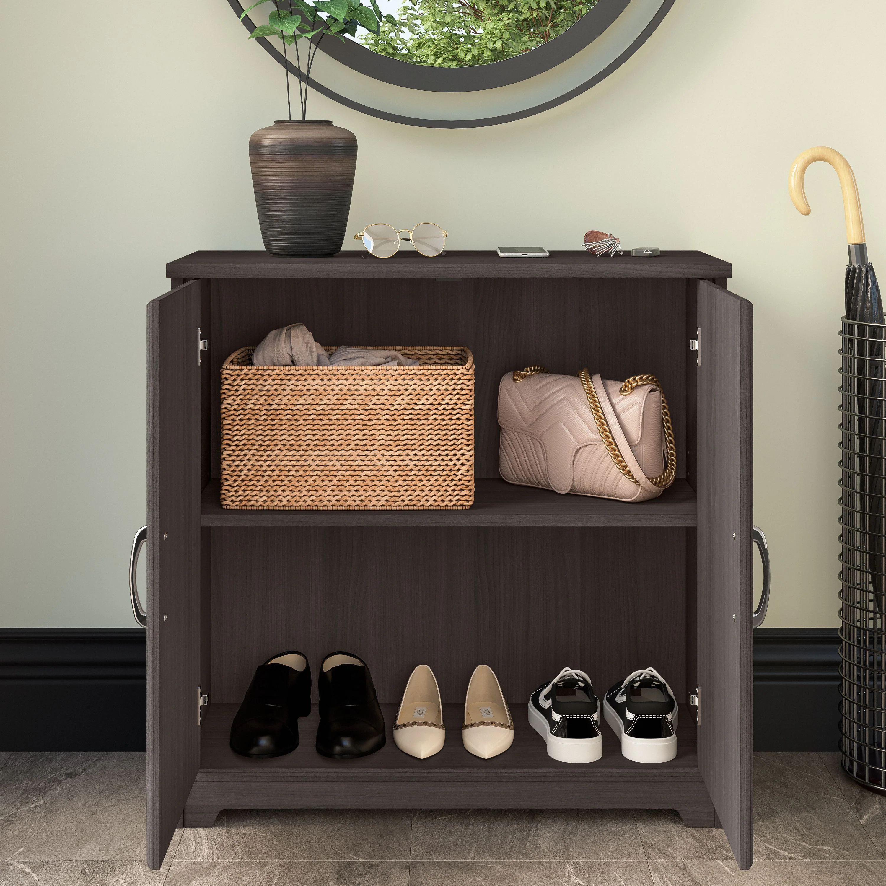 Cabot Small Storage Cabinet with Doors