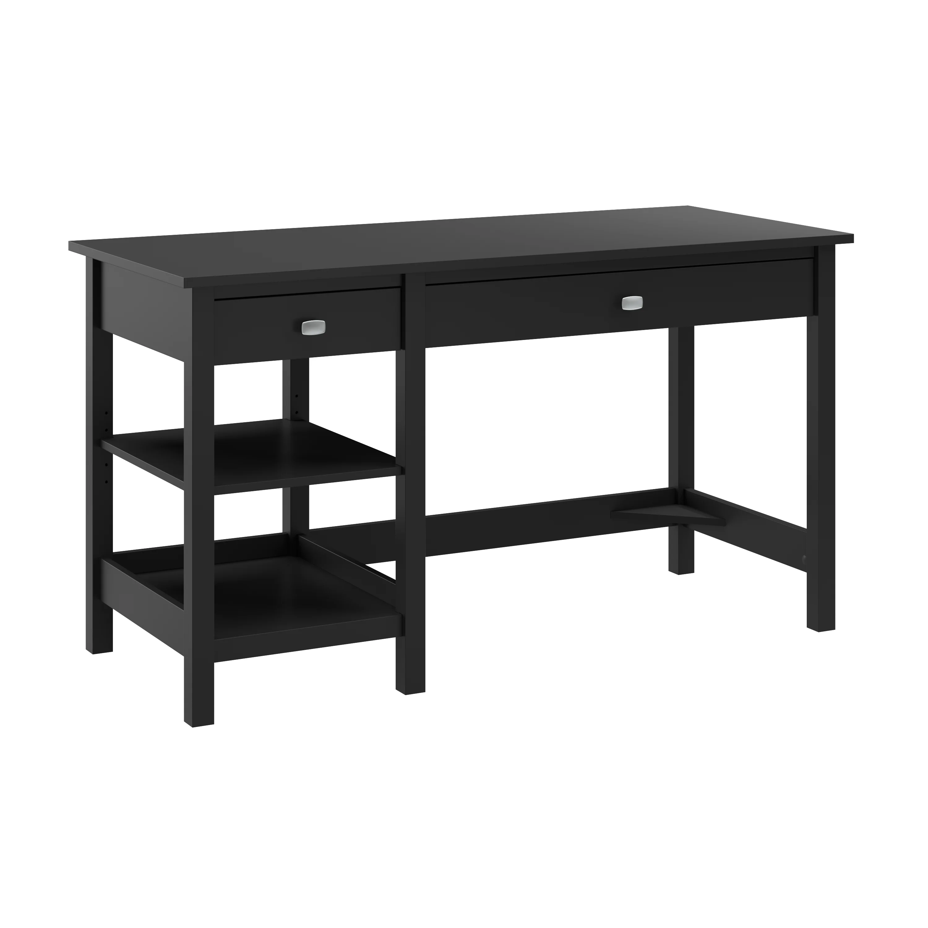 Broadview 54W Computer Desk with Shelves