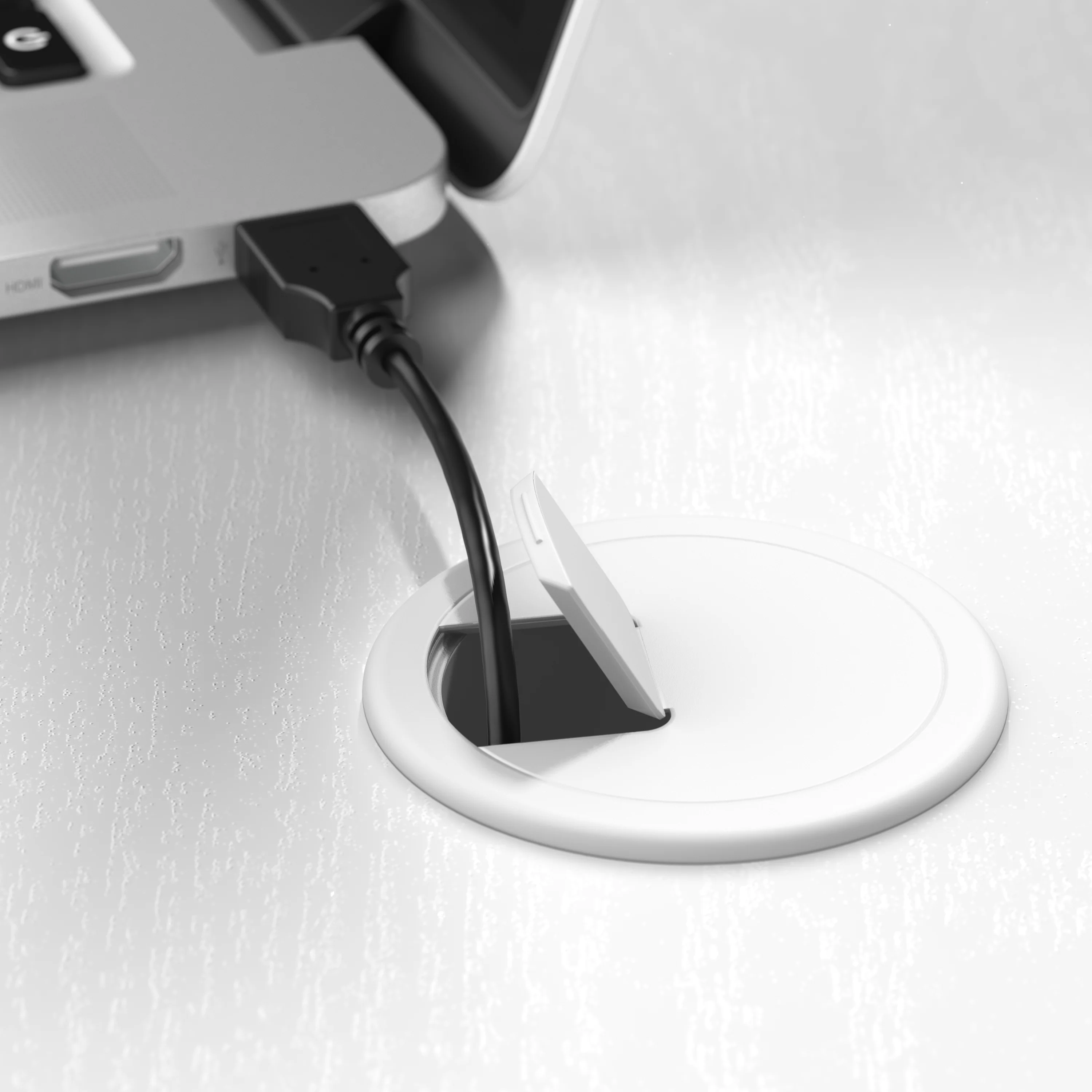 Westbrook 60W Computer Desk with Hutch and Storage