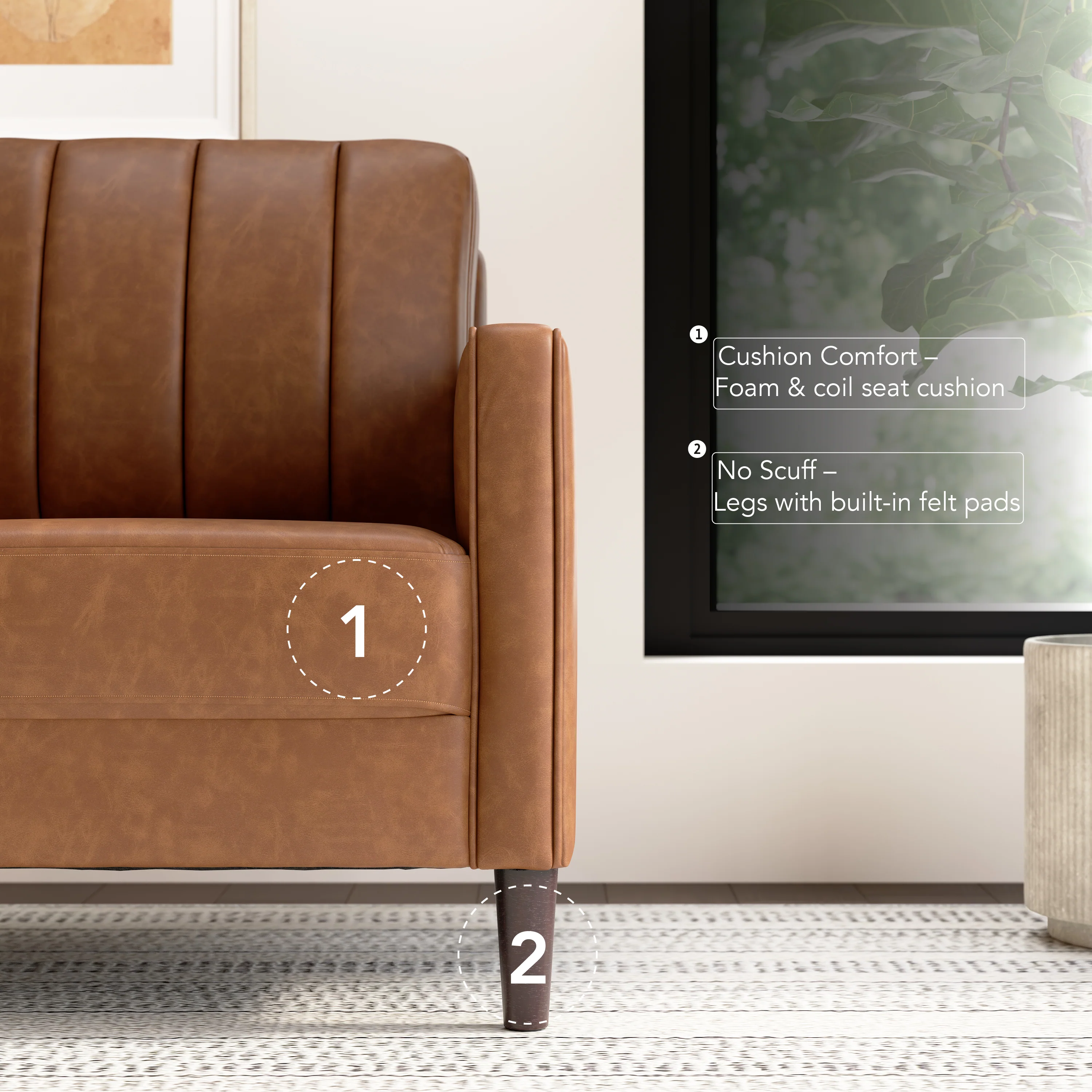 Bush Home Max 32W Accent Chair