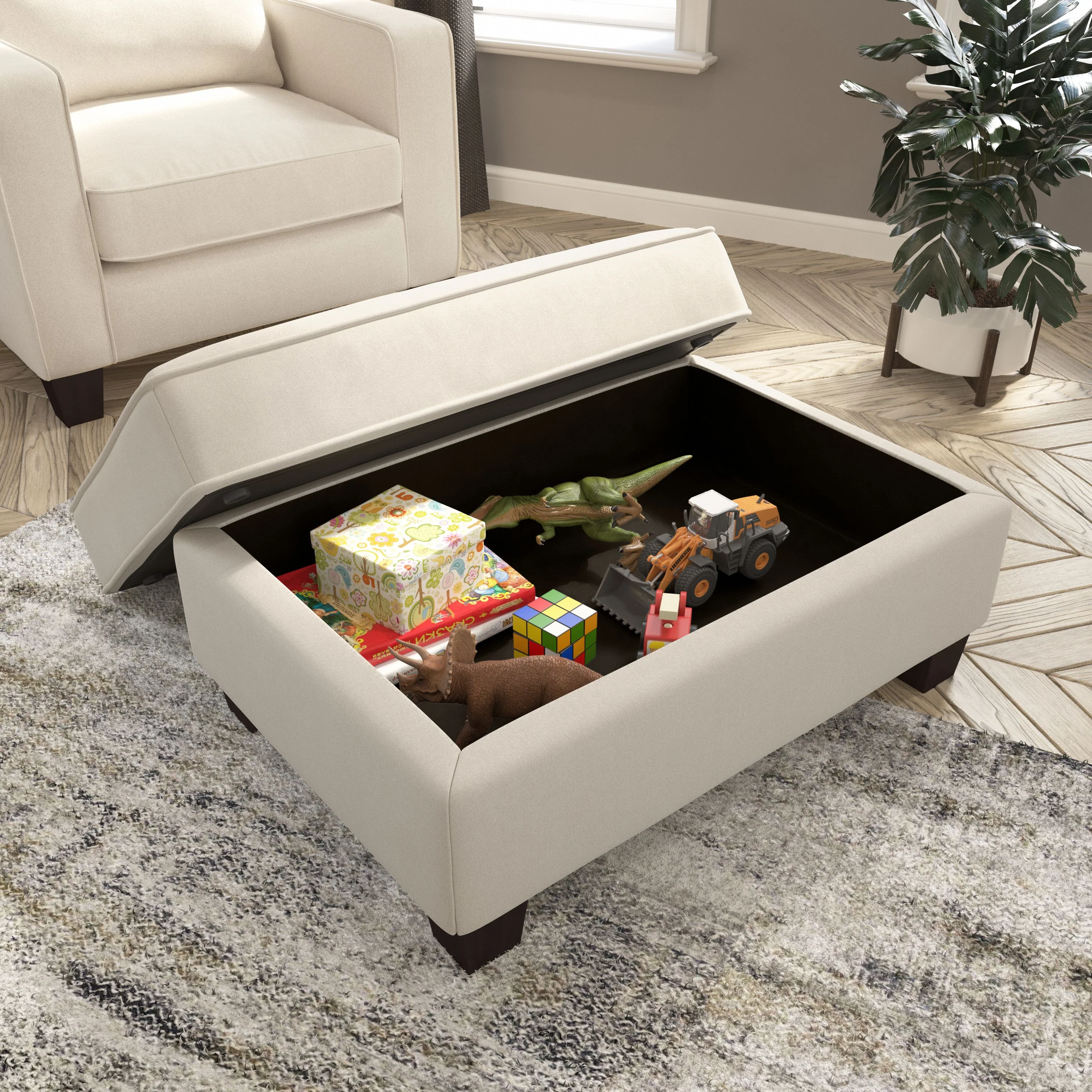 Stockton Storage Ottoman