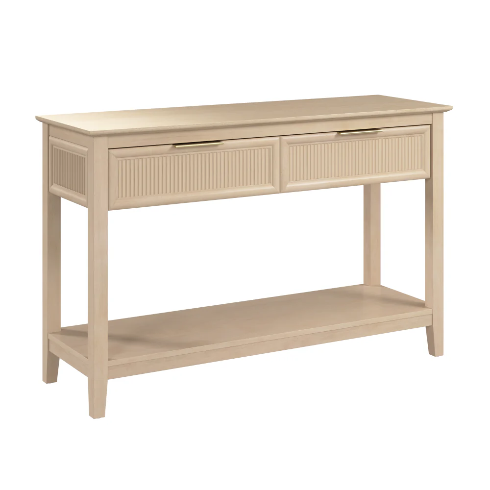 Bush Home Camille Fluted Console Table with Drawers