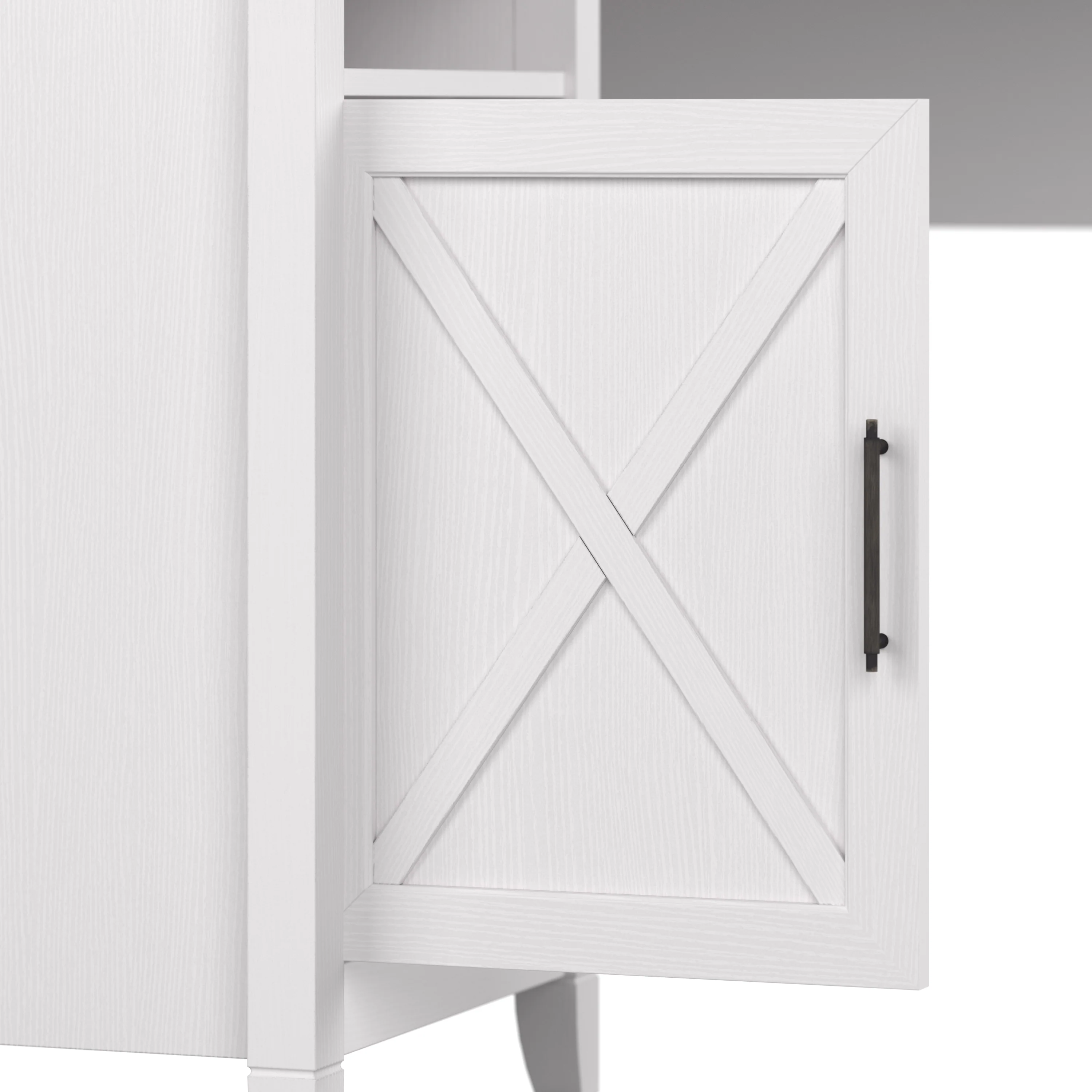 Key West 54W Corner Computer Desk with Storage