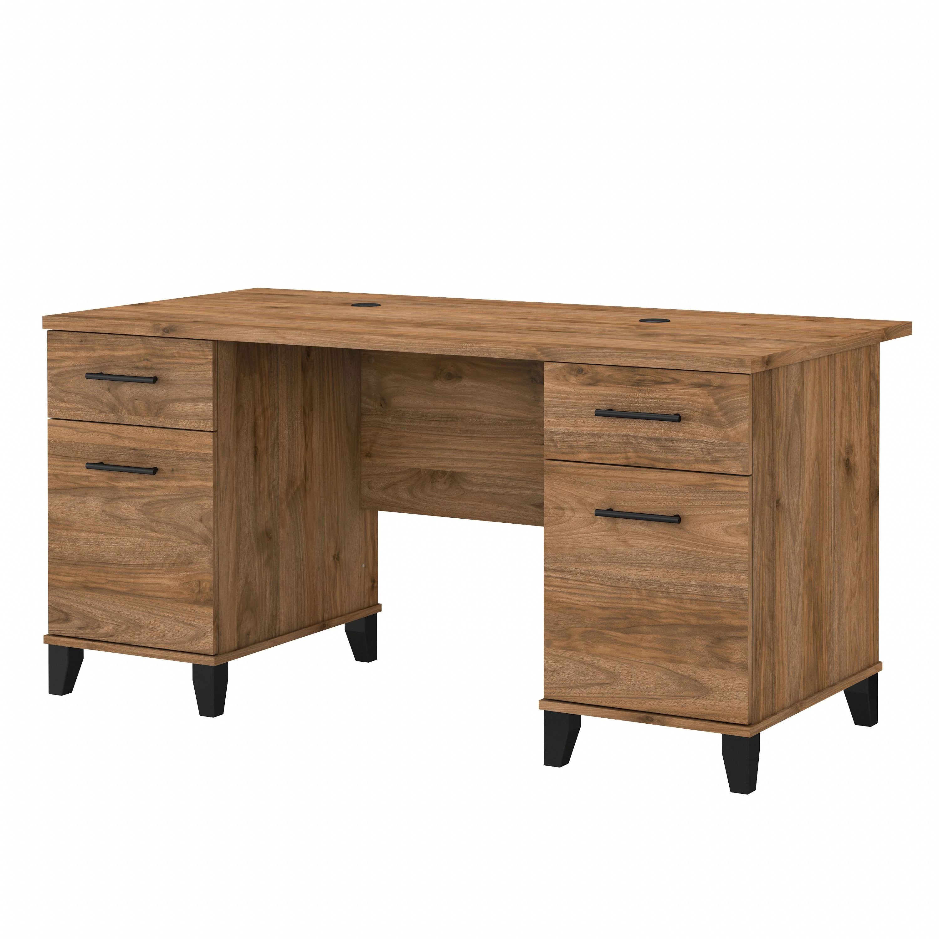Somerset 60W Office Desk with Drawers
