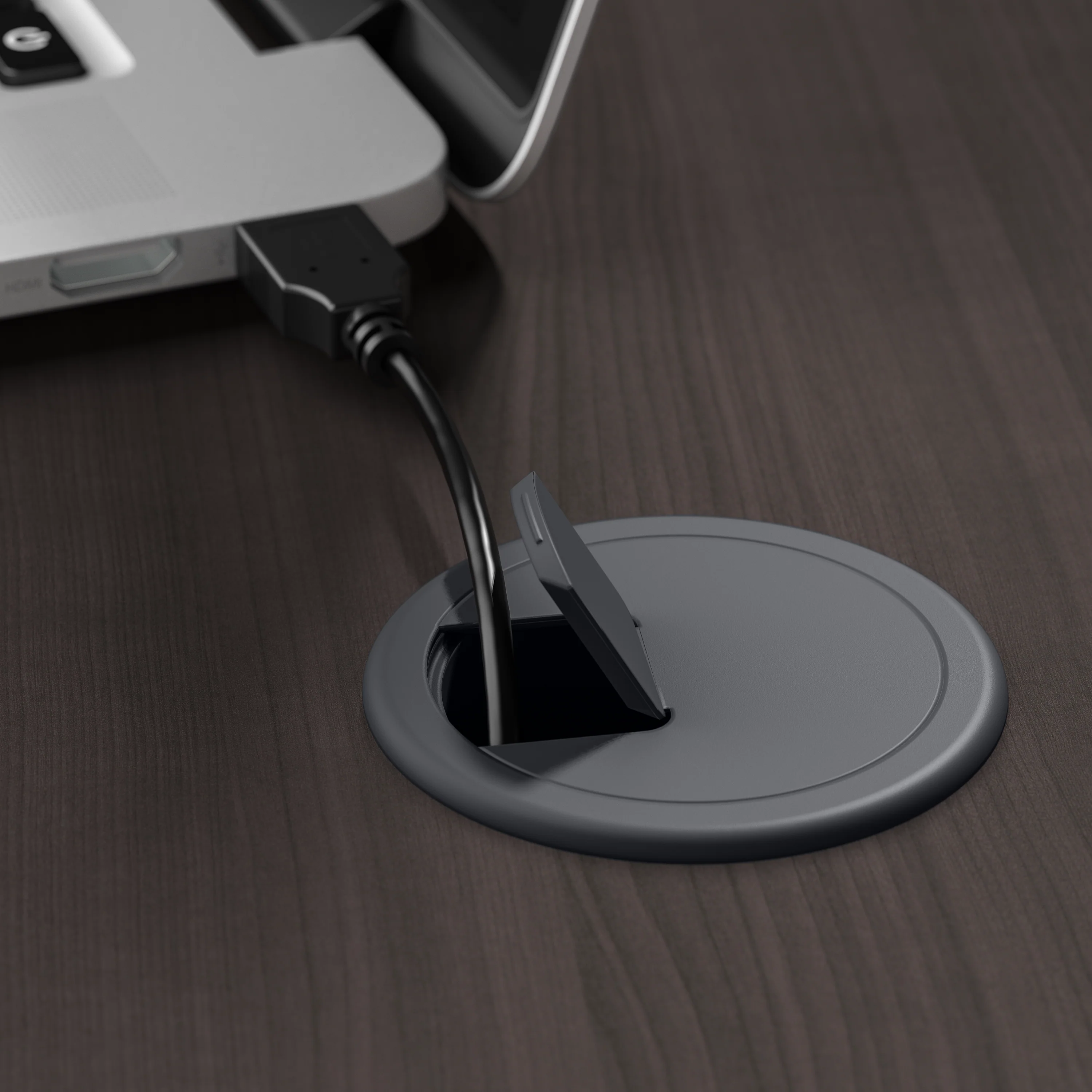 Cabot 72W Computer Desk with Drawers