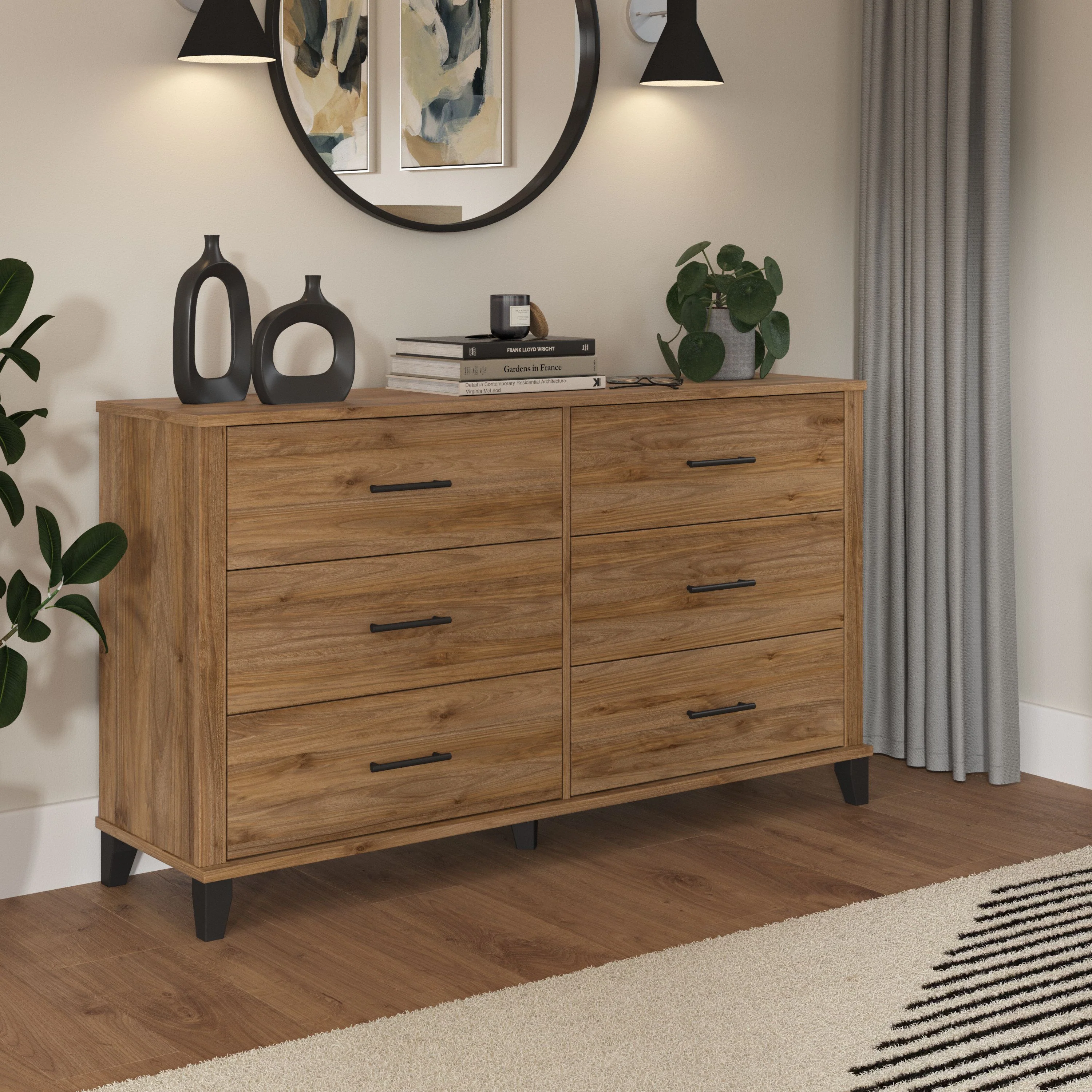 Somerset 6 Drawer Dresser
