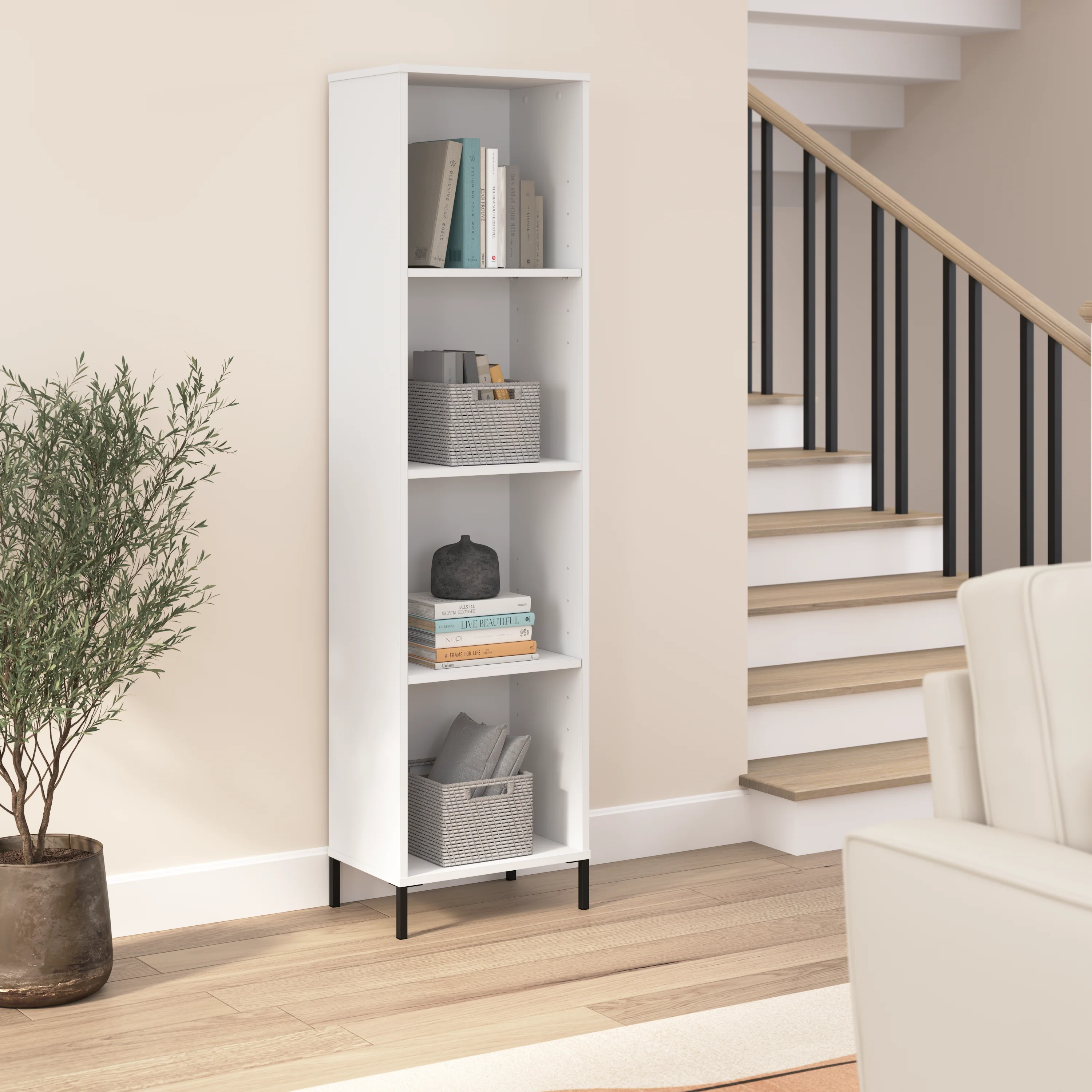 Essence Narrow Bookcase