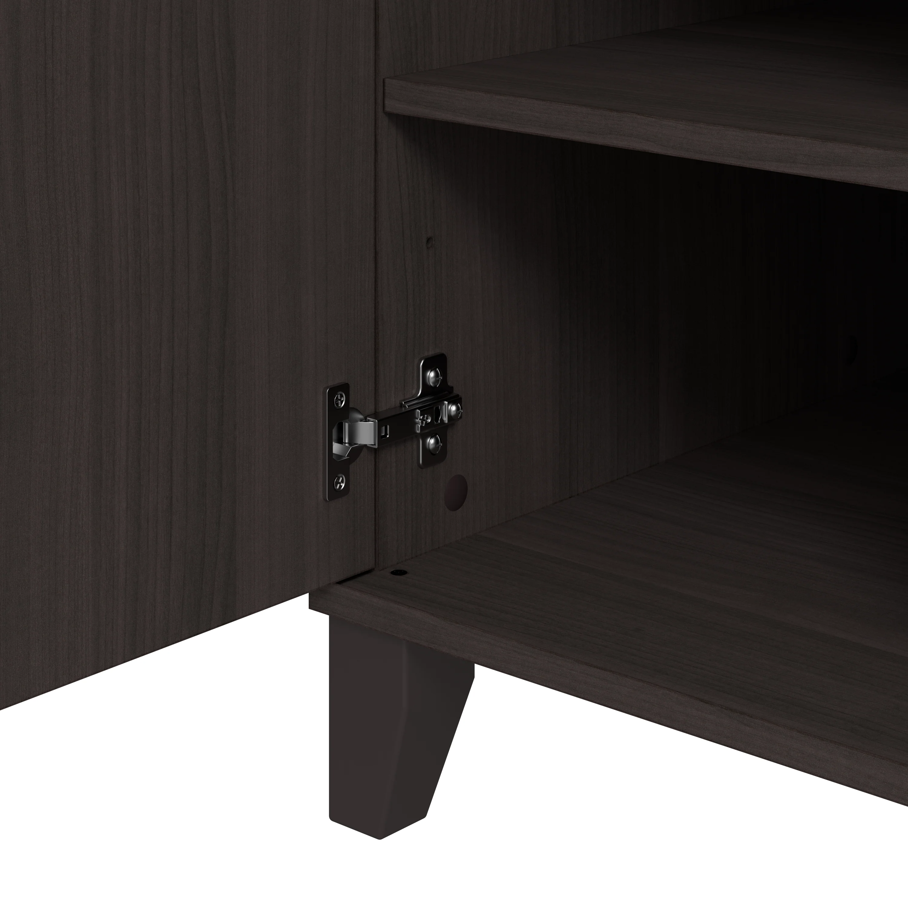 Somerset 54W Office Desk with Drawer and Storage Cabinet