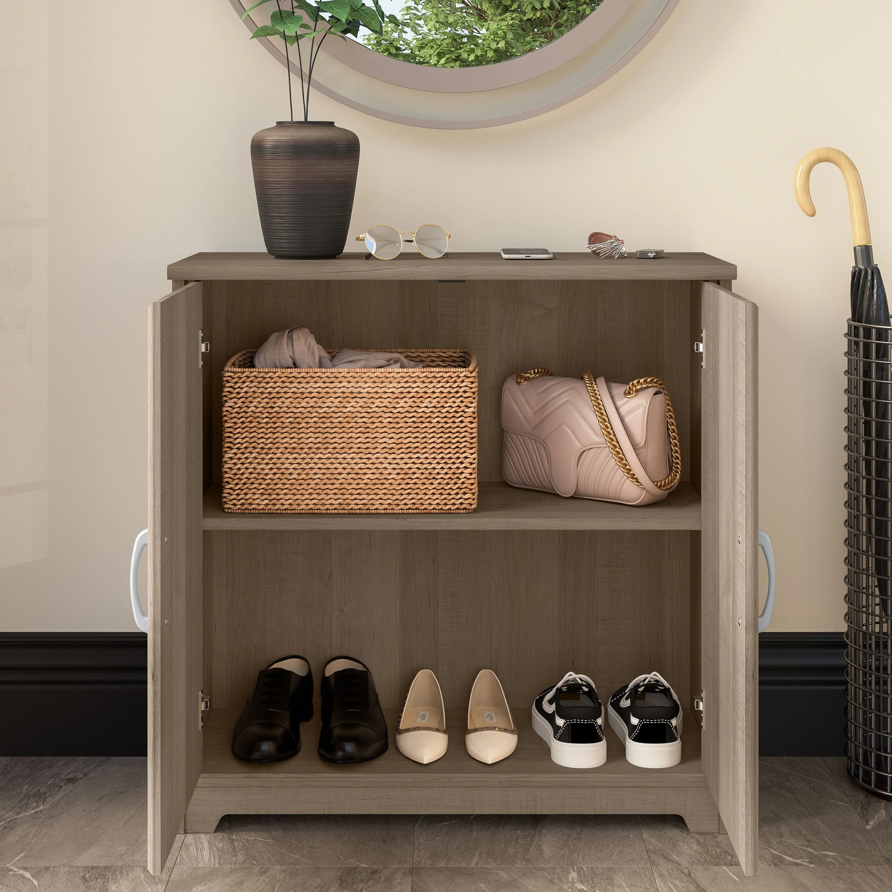 Cabot Small Storage Cabinet with Doors