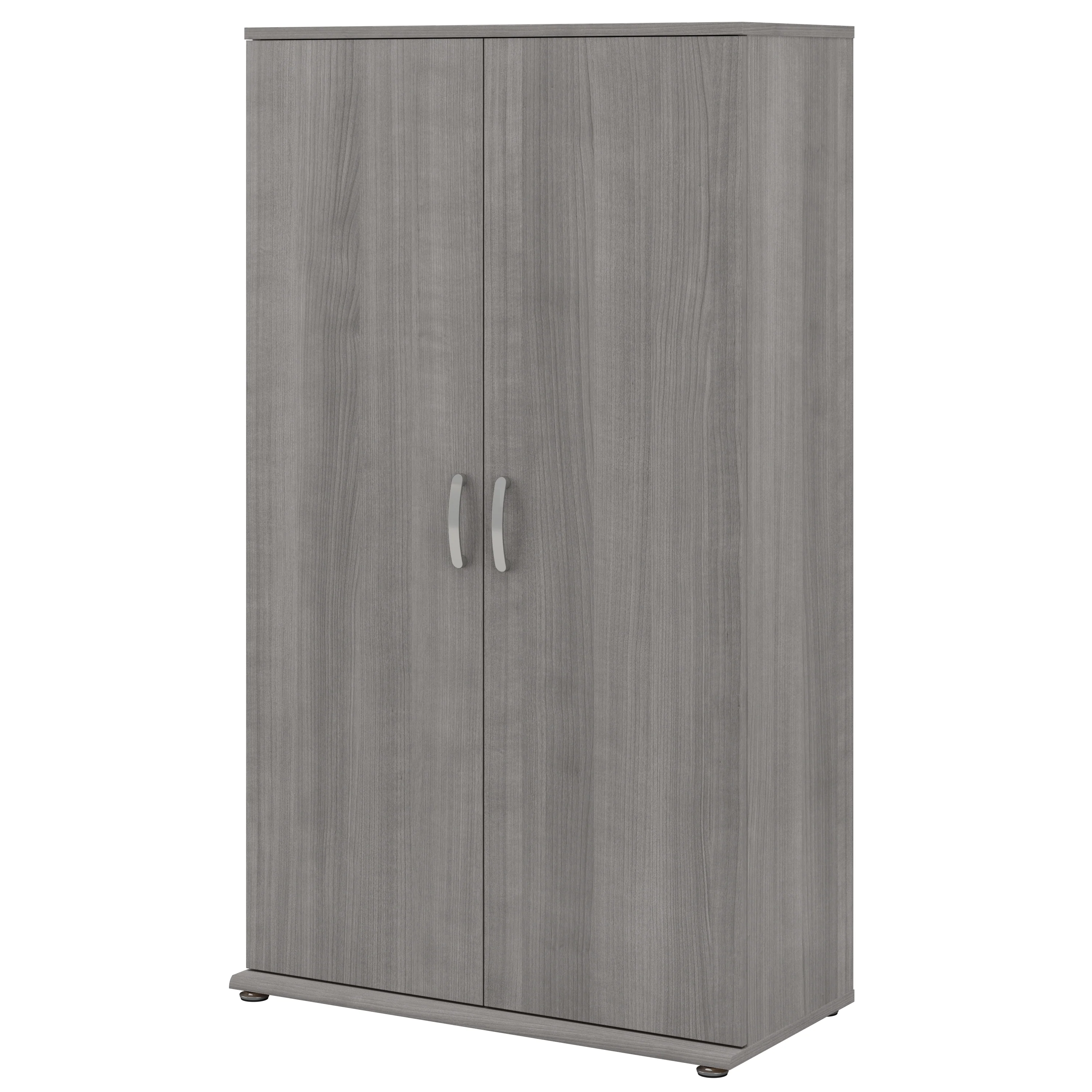 Universal Tall Linen Cabinet with Doors and Shelves