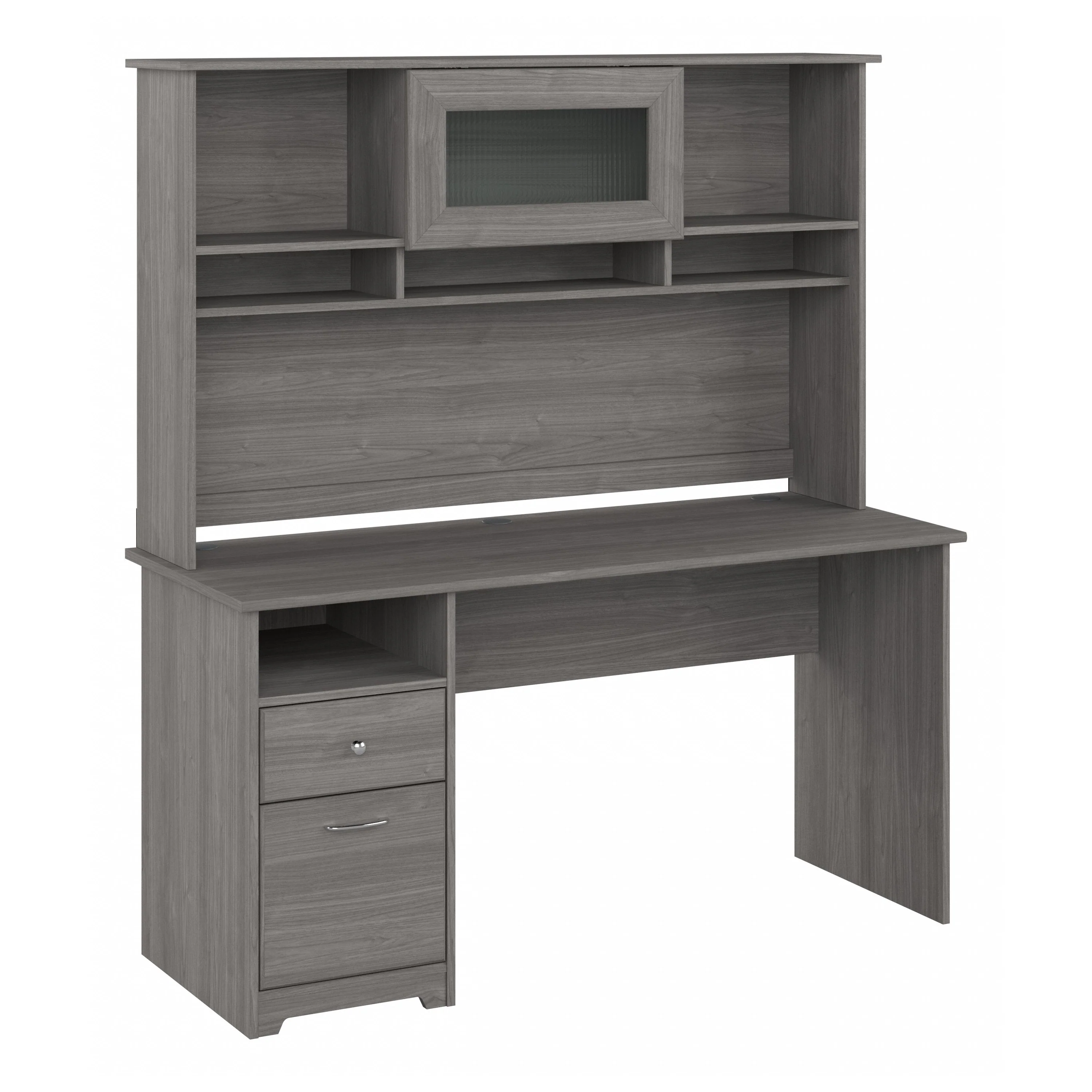 Cabot 60W Computer Desk with Hutch