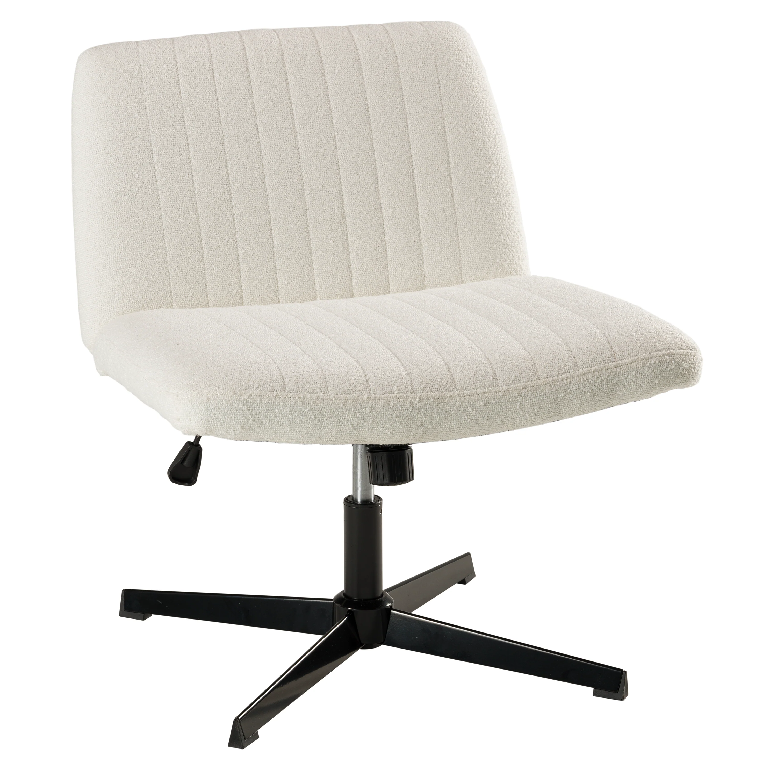 Sutton Armless Computer Chair Without Wheels