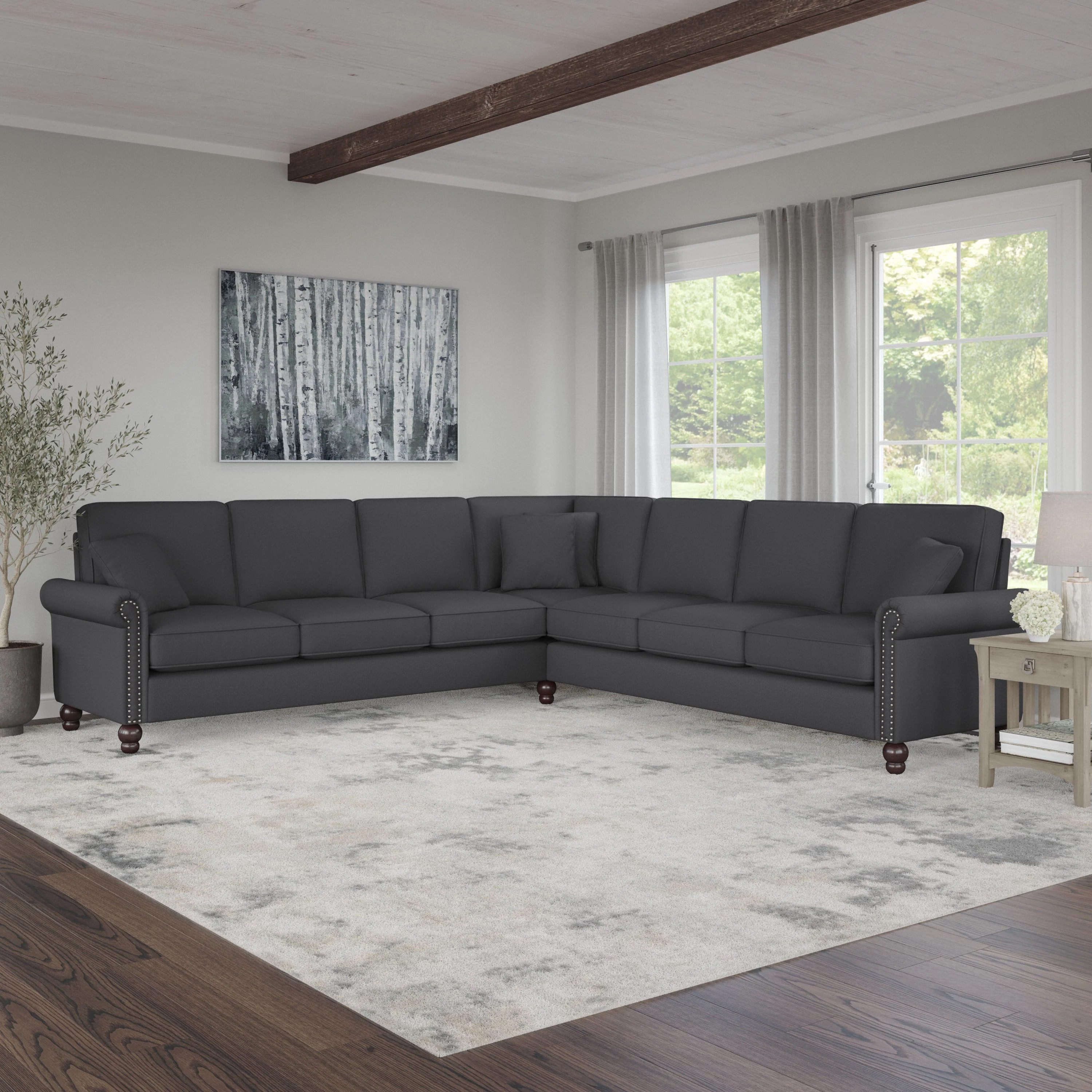 Coventry 111W L Shaped Sectional Couch