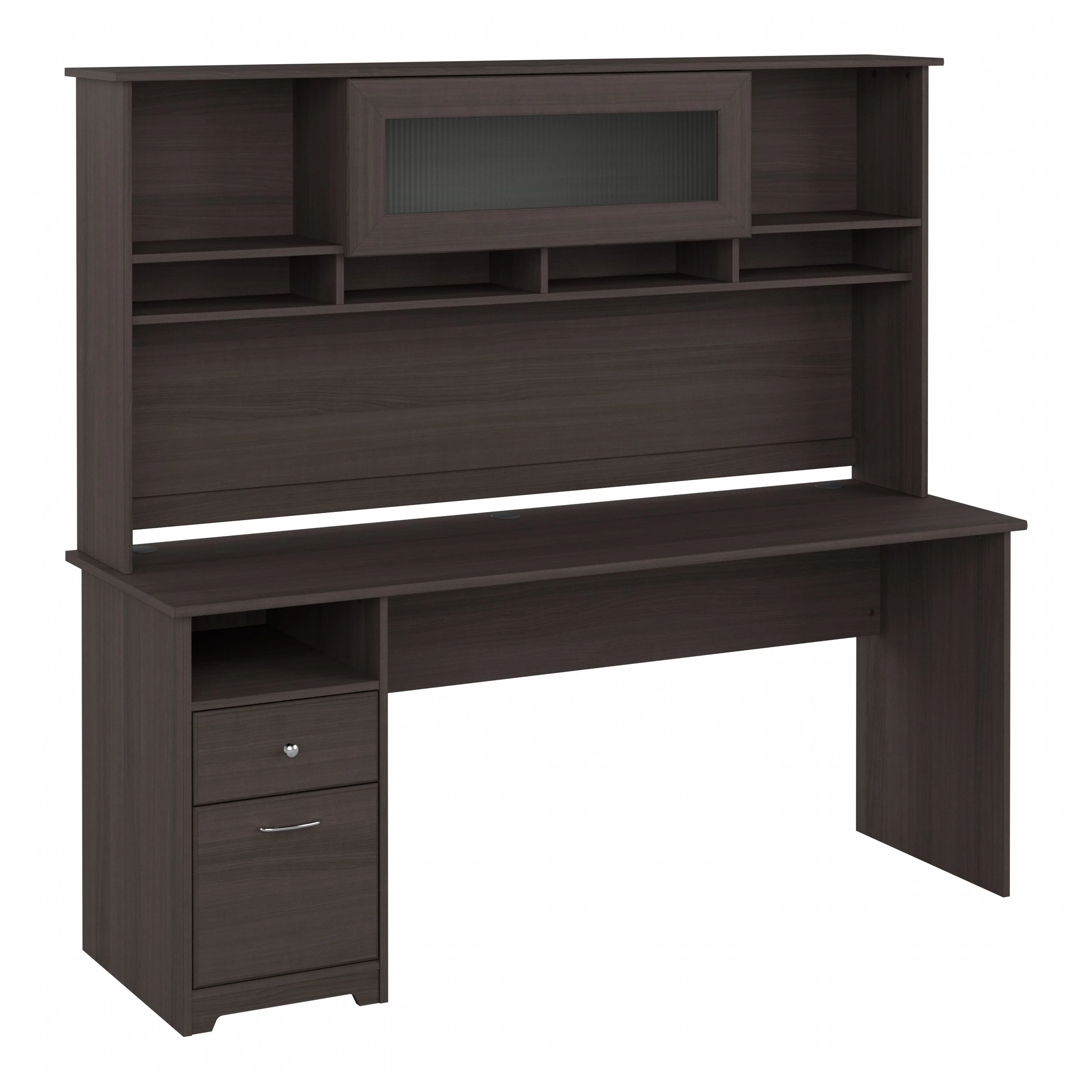 Cabot 72W Computer Desk with Hutch