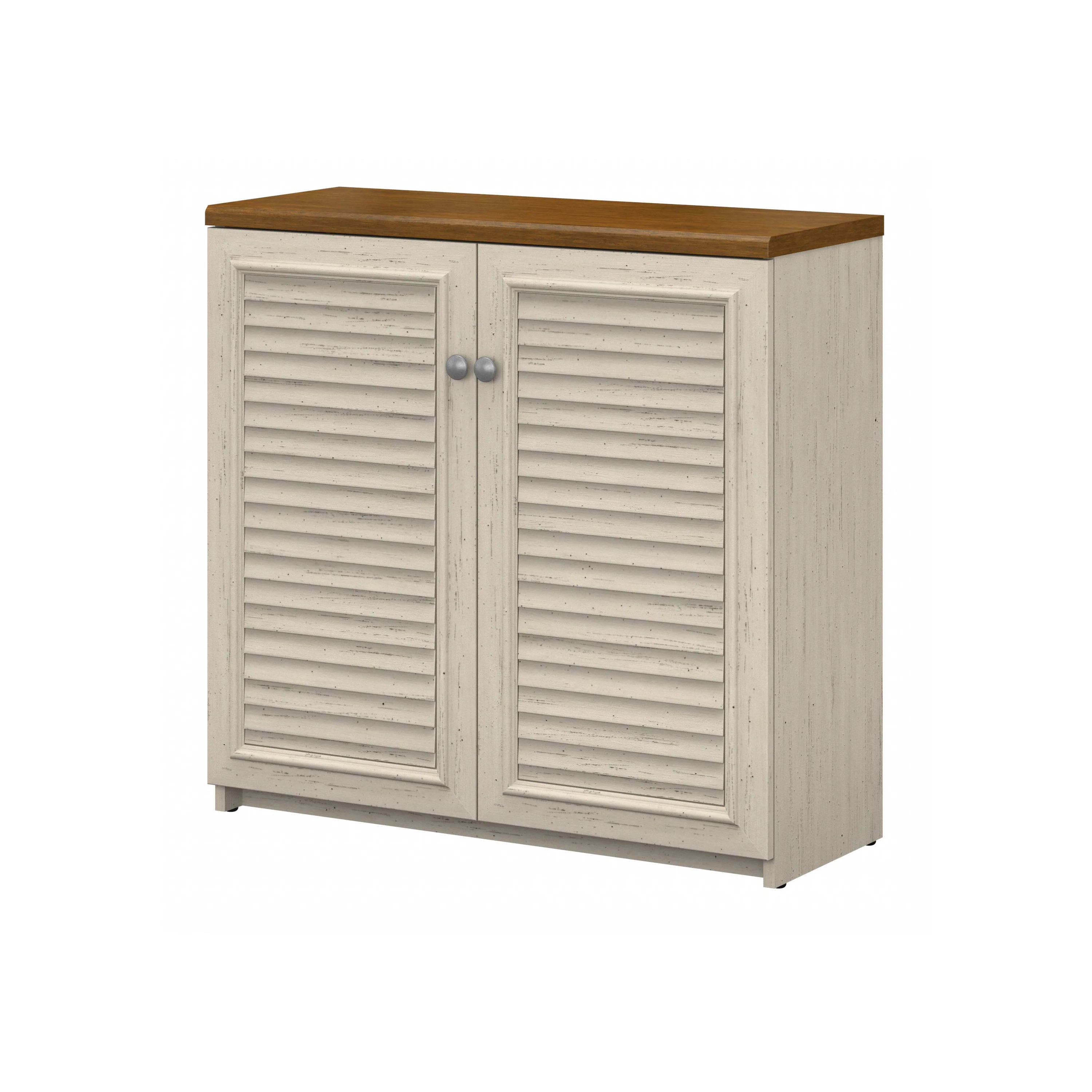 Fairview Small Storage Cabinet with Doors and Shelves